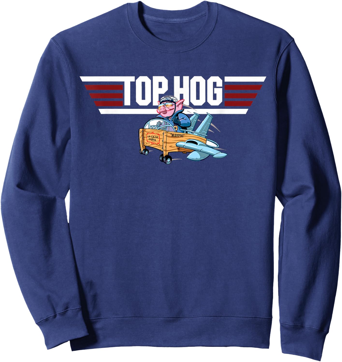 Top Hog Sweatshirt - Sweatshirt | Navy