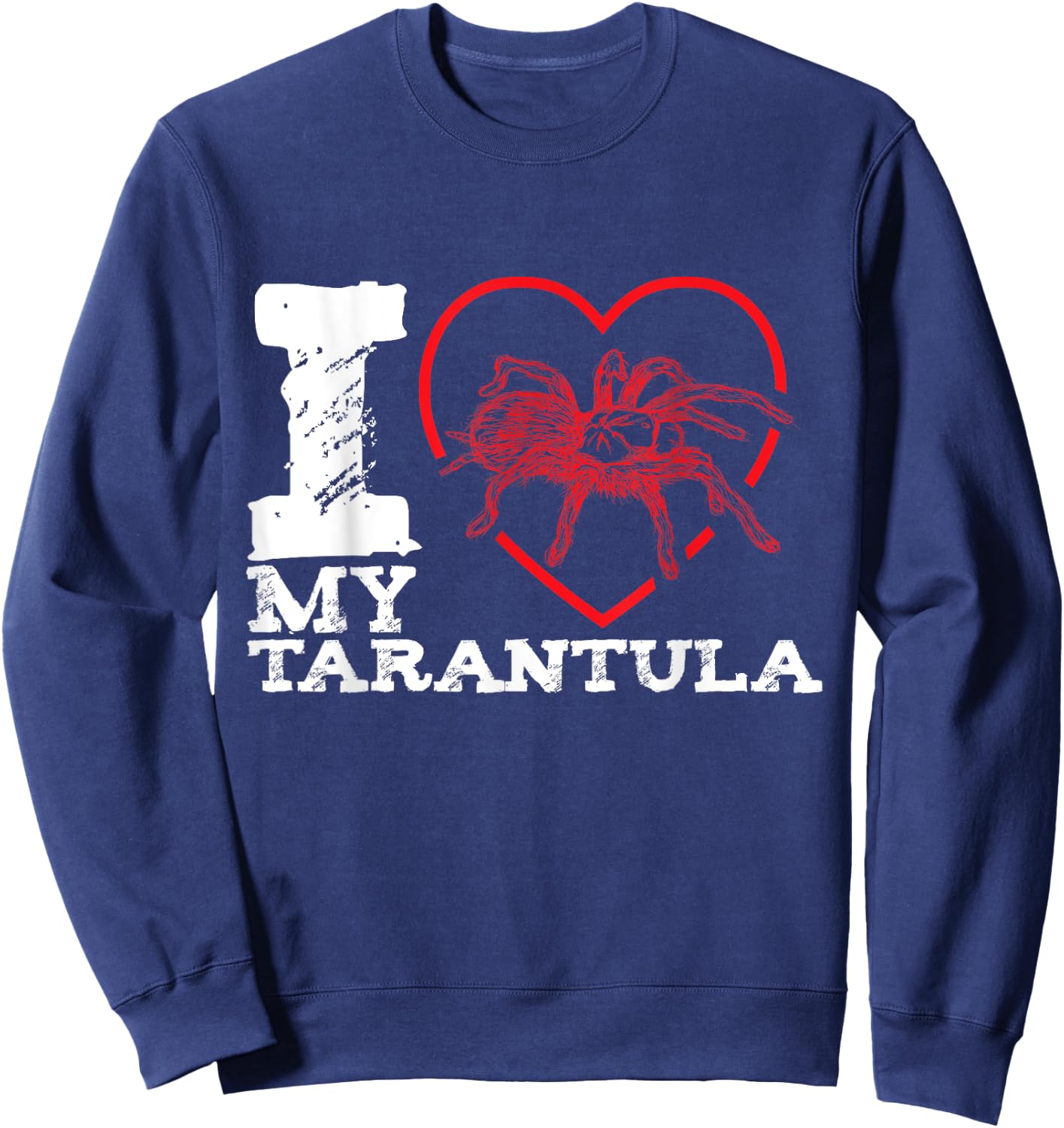 I Love My Tarantula Sweatshirt - Sweatshirt | Navy