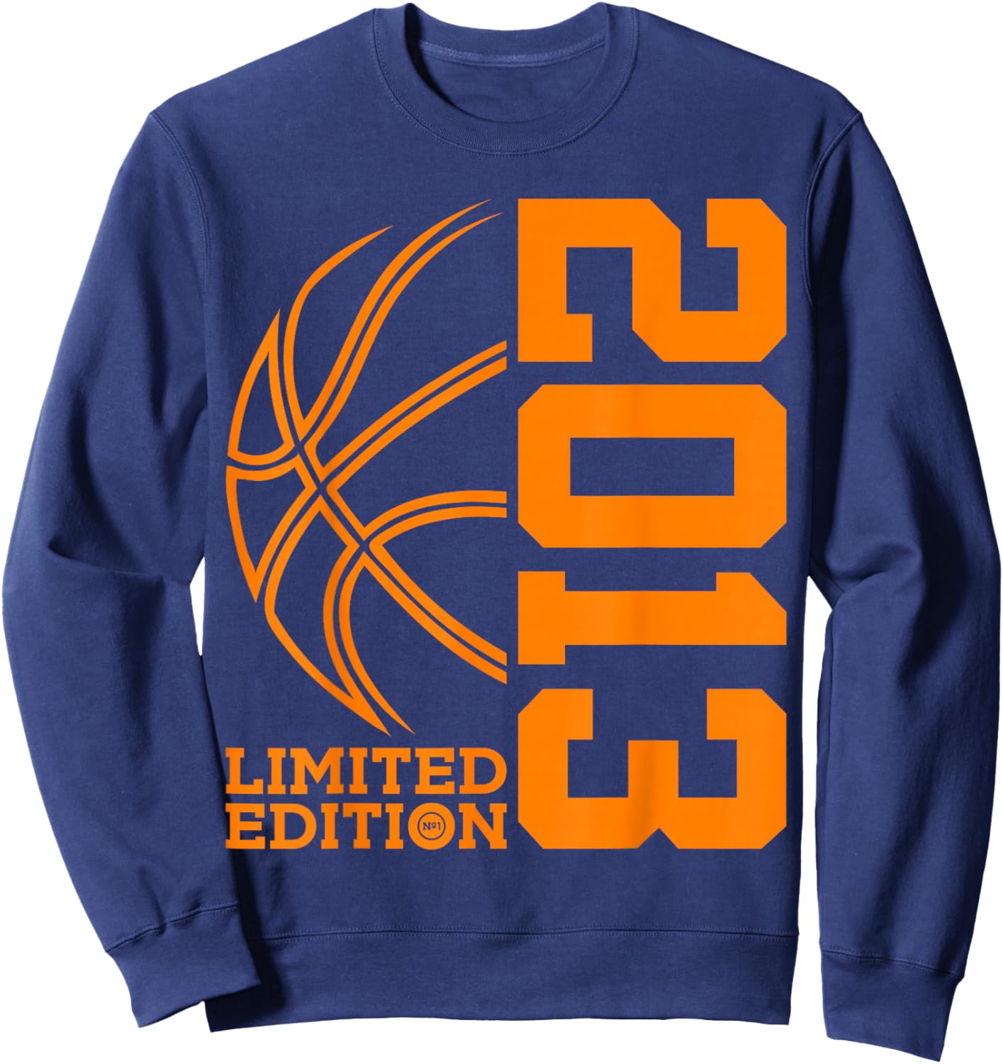 12th Birthday Basketball Limited Edition 2013 Sweatshirt - Sweatshirt | Navy