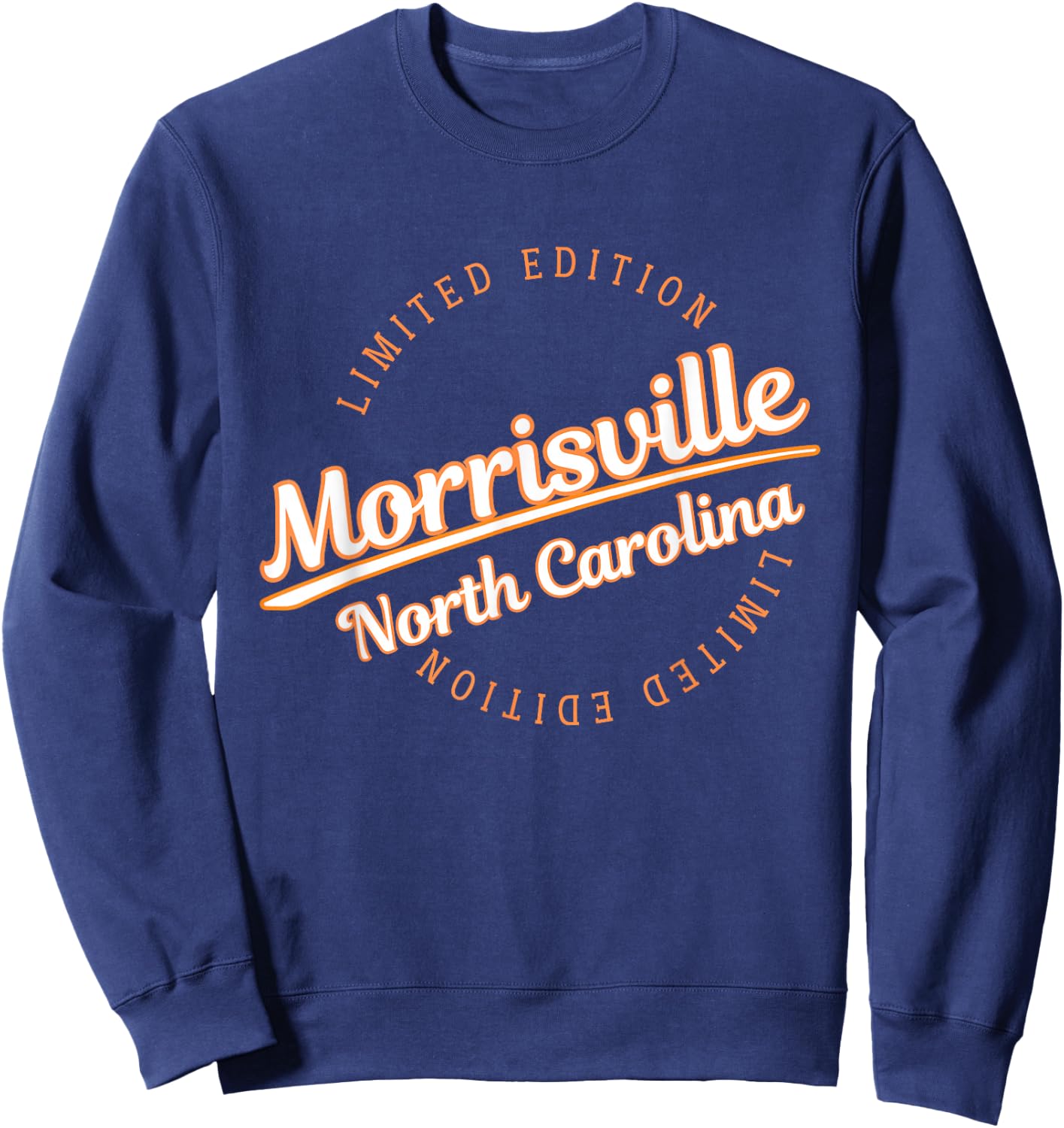 Retro Athletic Morrisville NC Apparel Sweatshirt - Sweatshirt | Navy
