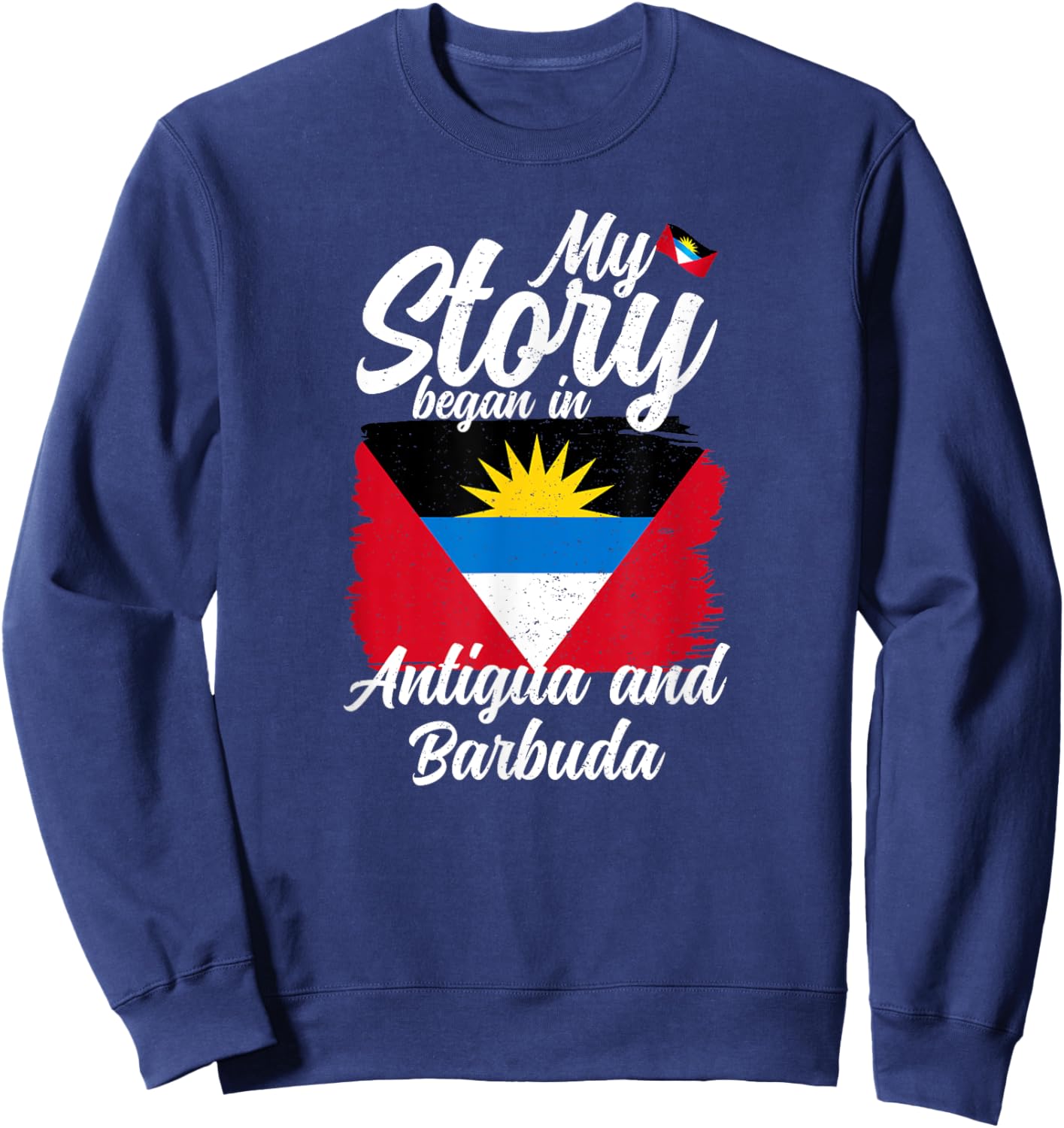 Antigua and Barbuda Sweatshirt - Sweatshirt | Navy