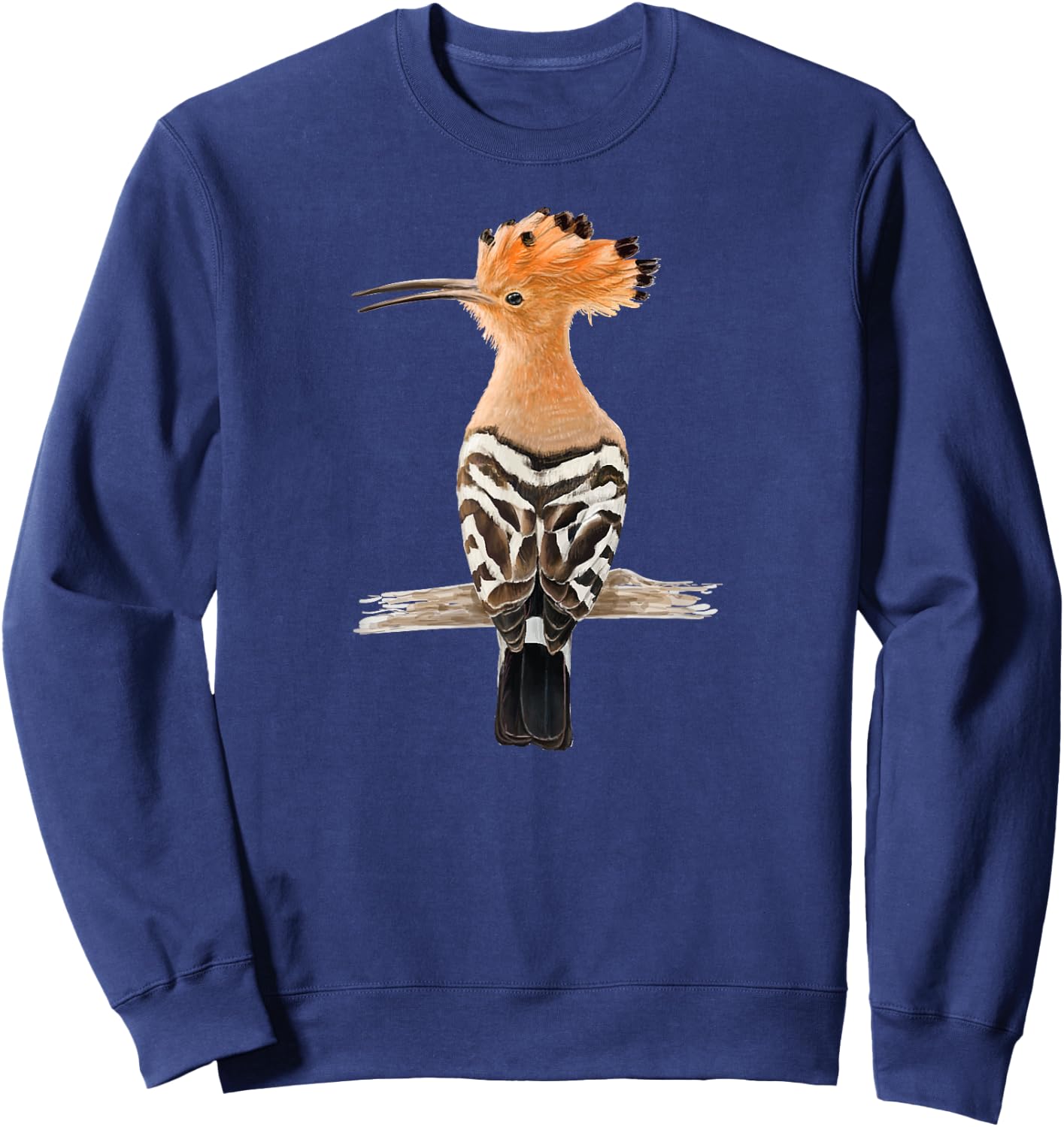 Hoopoe Bird Sweatshirt - Sweatshirt | Navy