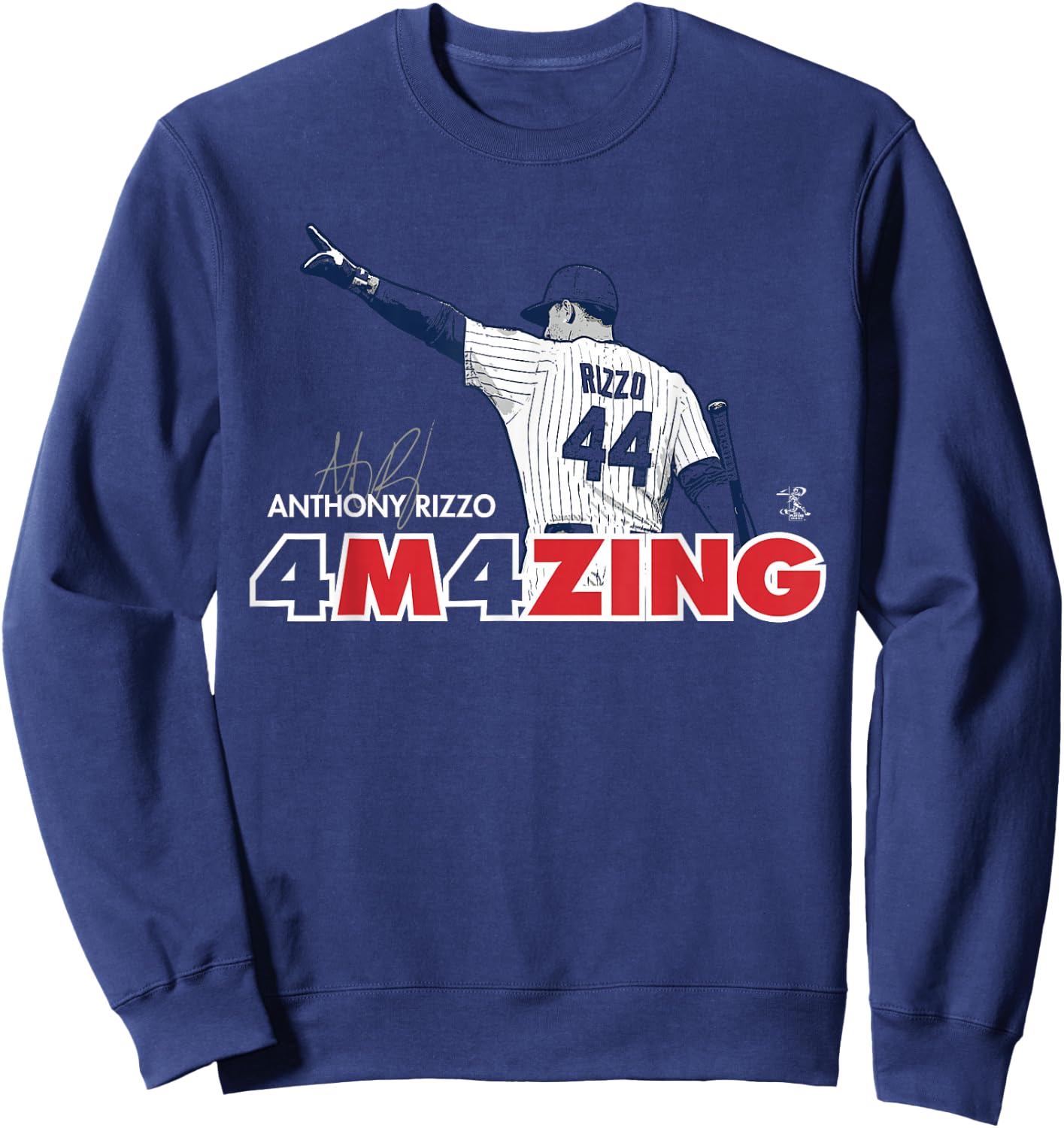Anthony Rizzo 4M4Zing - Amazing - Apparel Sweatshirt - Sweatshirt | Navy