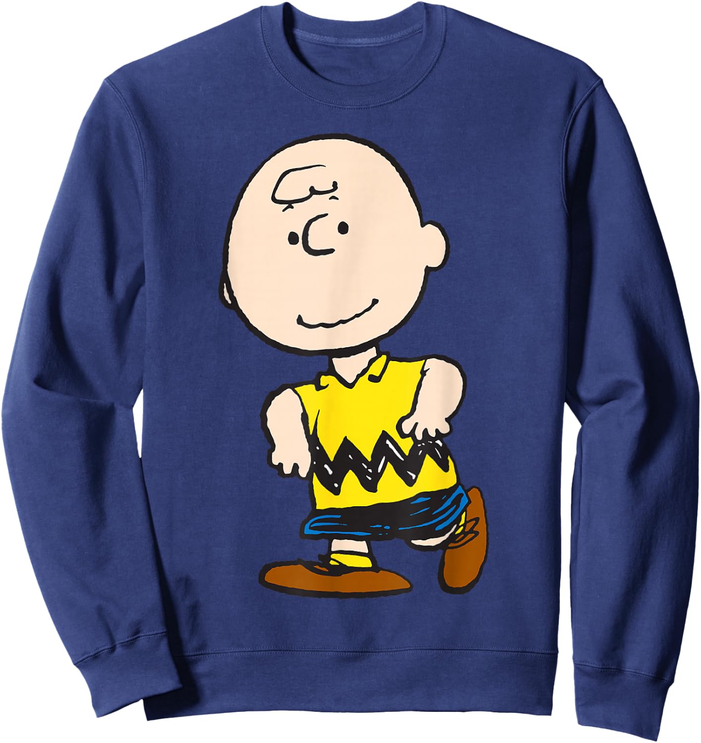 Peanuts Charlie Brown Sweatshirt - Sweatshirt | Navy