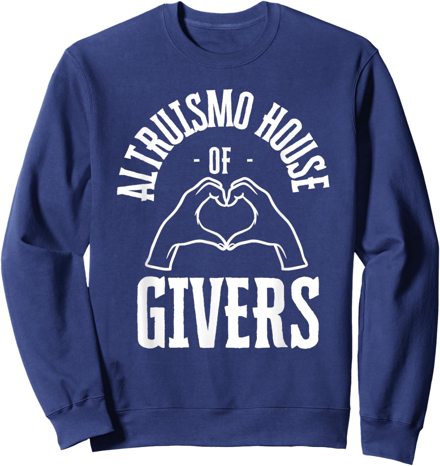 ALTRUISMO House of Givers, RCA Givers School Spirit, Black Sweatshirt - Sweatshirt | Navy