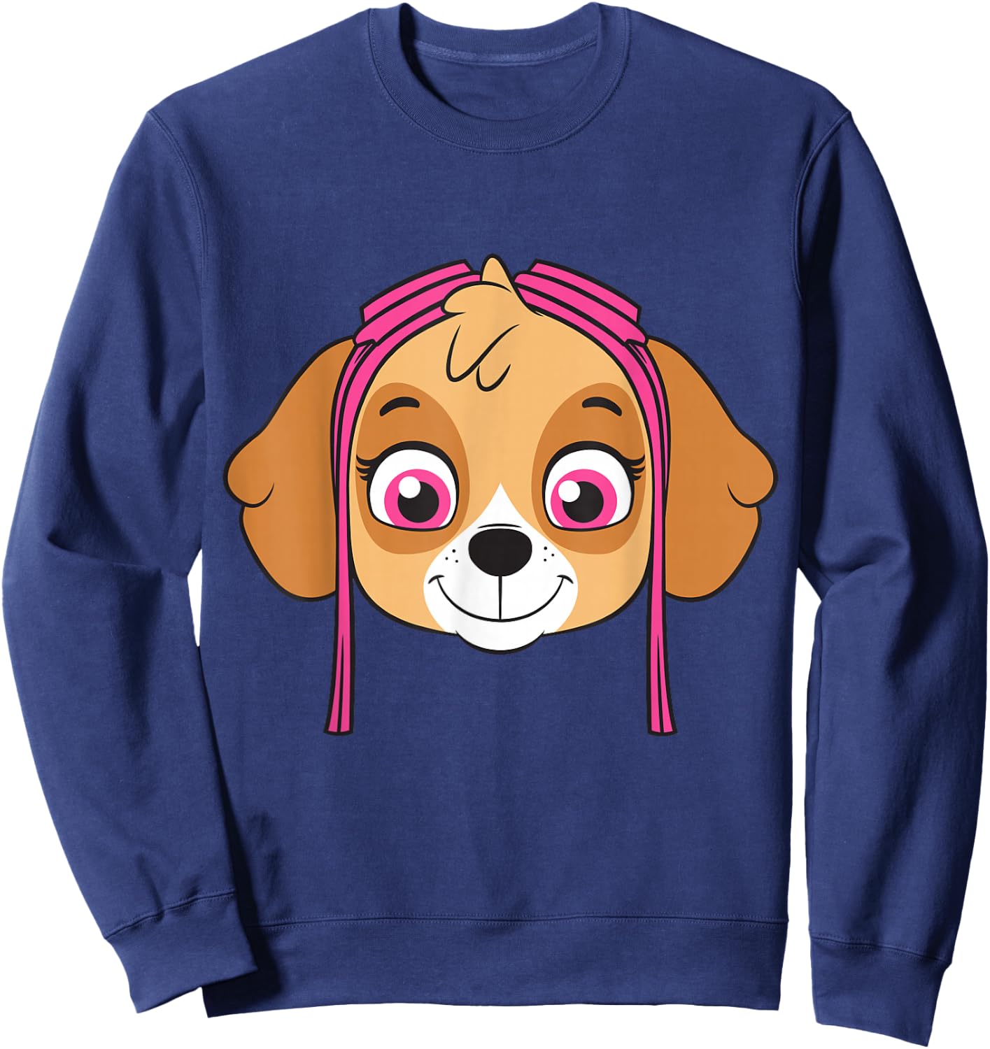 Skye Paw Patrol Face Sweatshirt - Sweatshirt | Navy