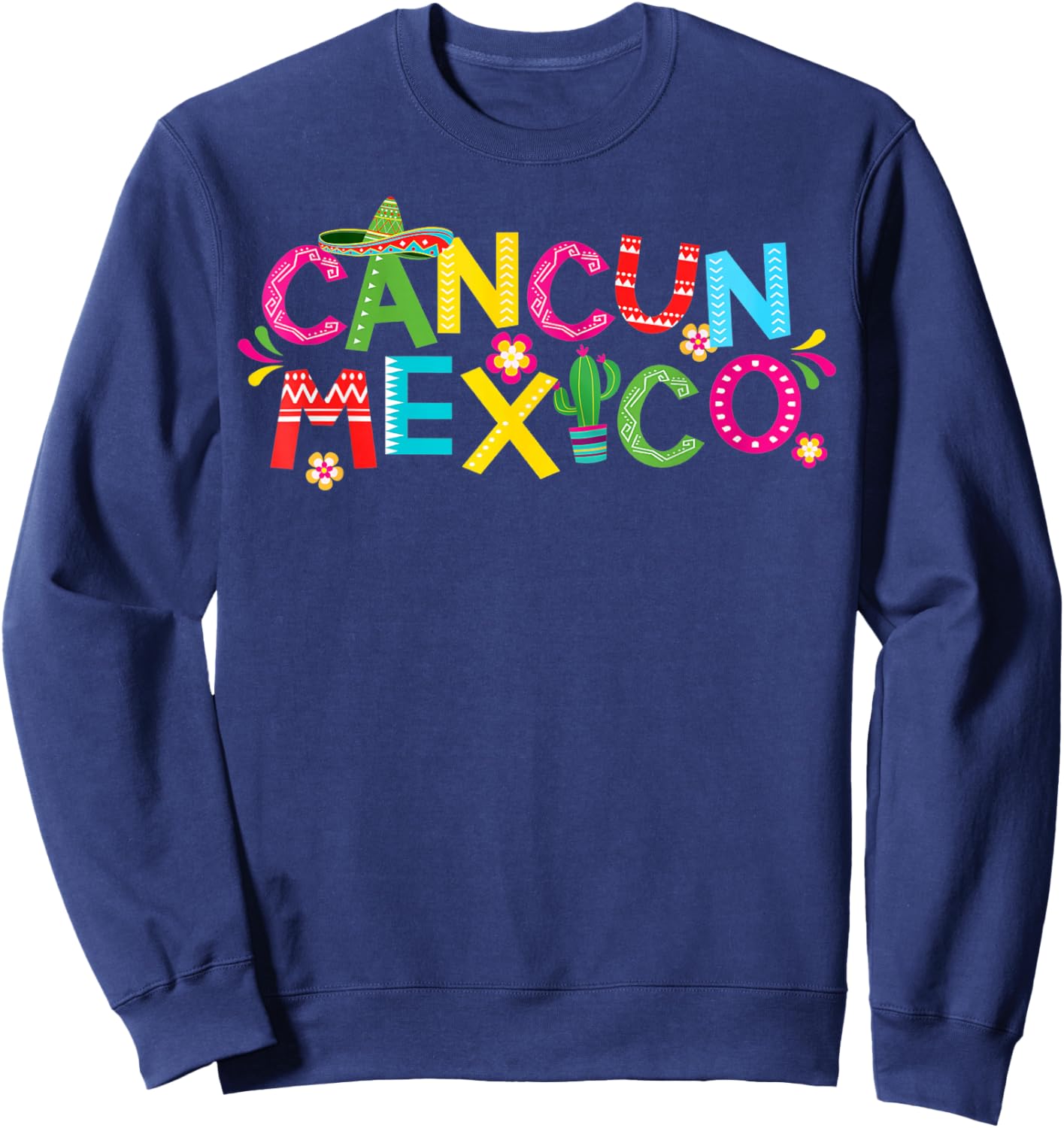 Cancun Mexico Sweatshirt - Sweatshirt | Navy