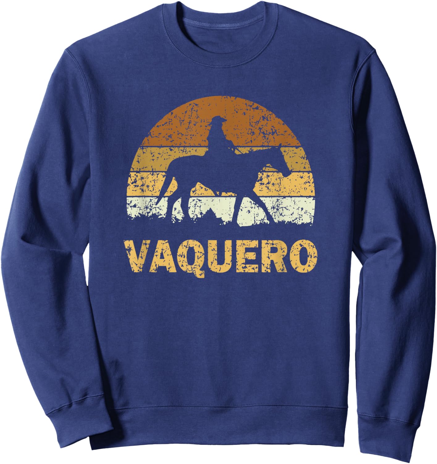 Vaquero Mexican Cowboy Sweatshirt - Sweatshirt | Navy