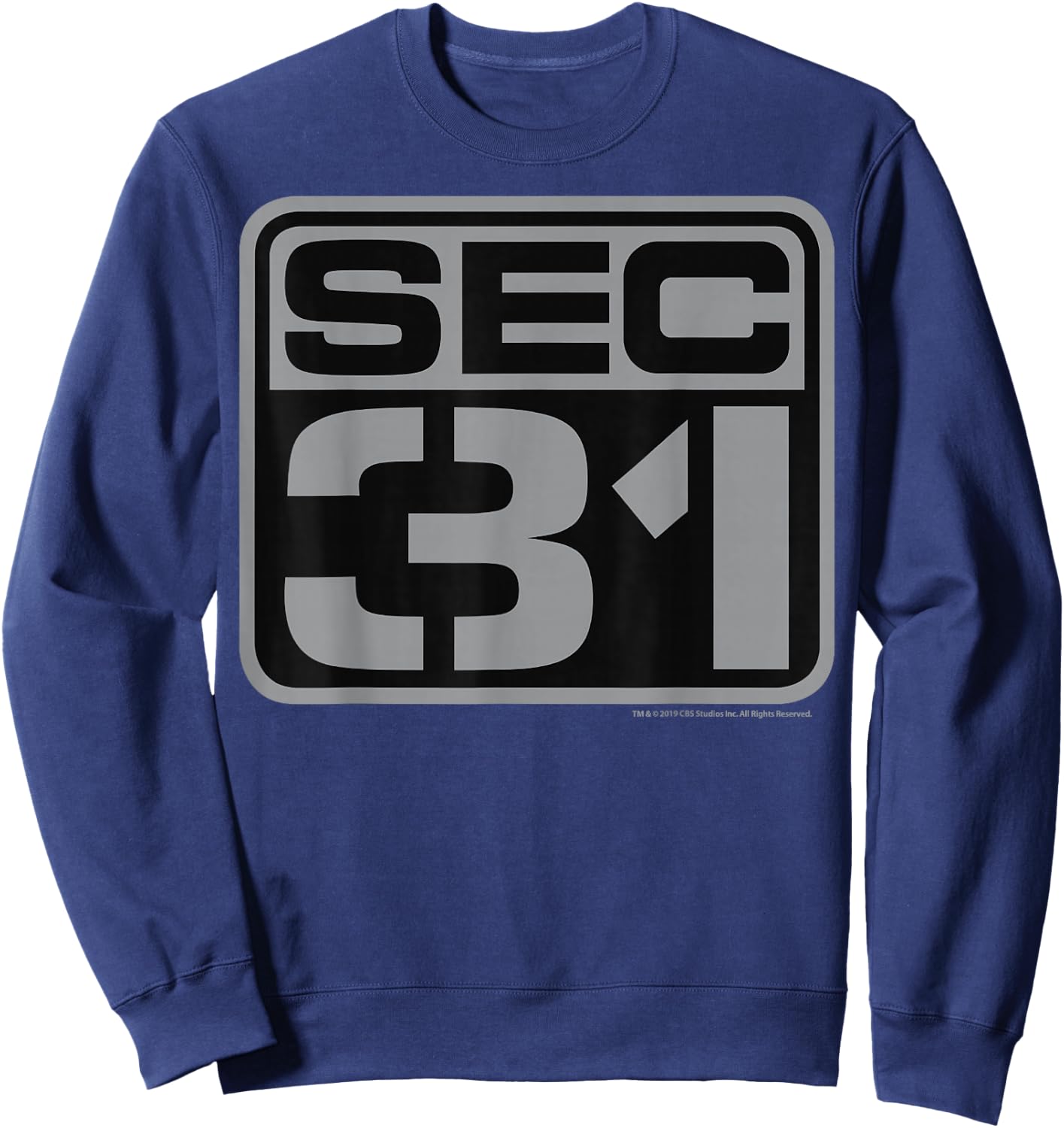 Star Trek Discovery Section 31 Badge Sweatshirt - Sweatshirt | Navy