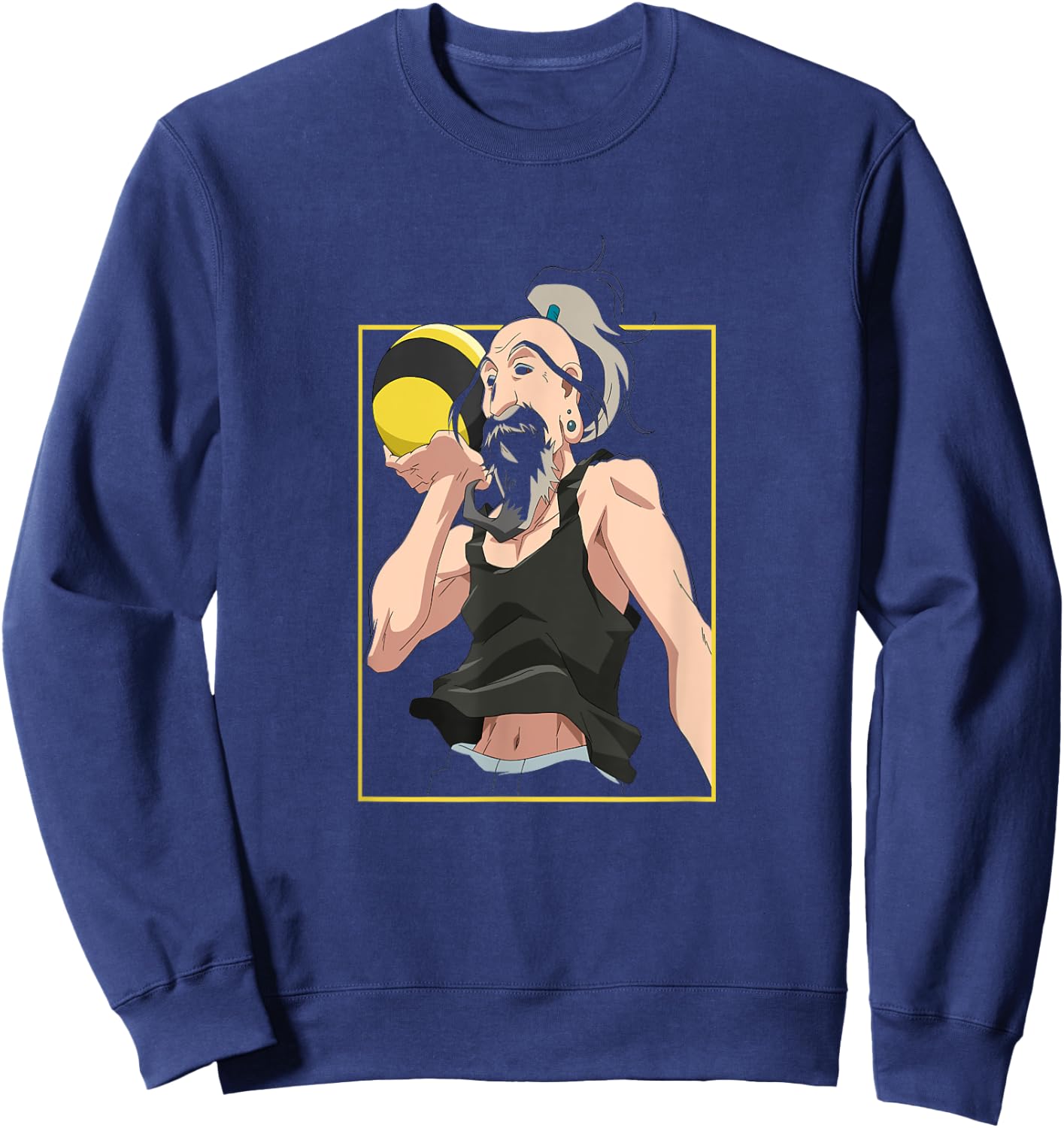 Hunter X Hunter Isaac Netero Sweatshirt - Sweatshirt | Navy