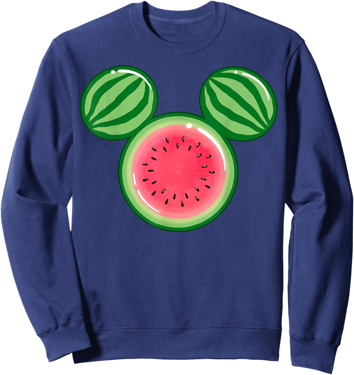 Disney Mickey & Friends Mickey Watermelon Ears Sweatshirt - Sweatshirt | Navy