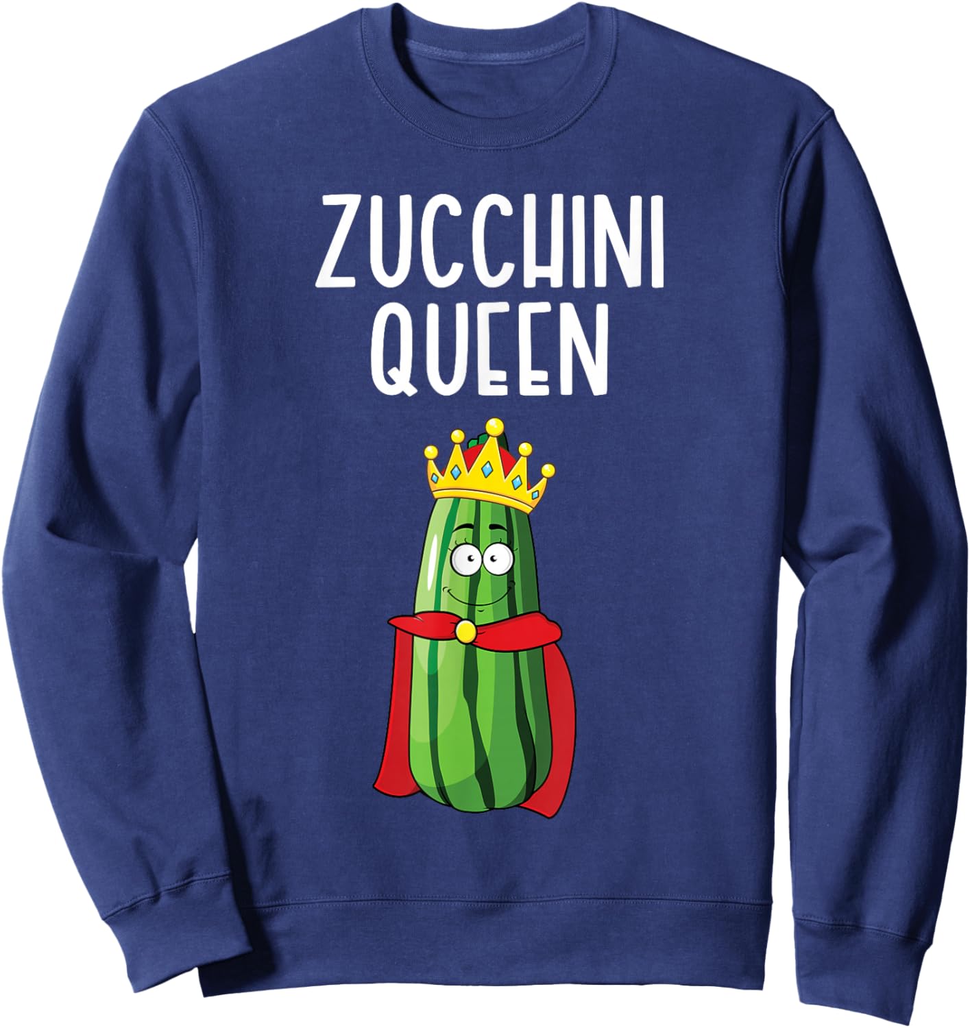 Zucchiniqueen Sweatshirt - Sweatshirt | Navy