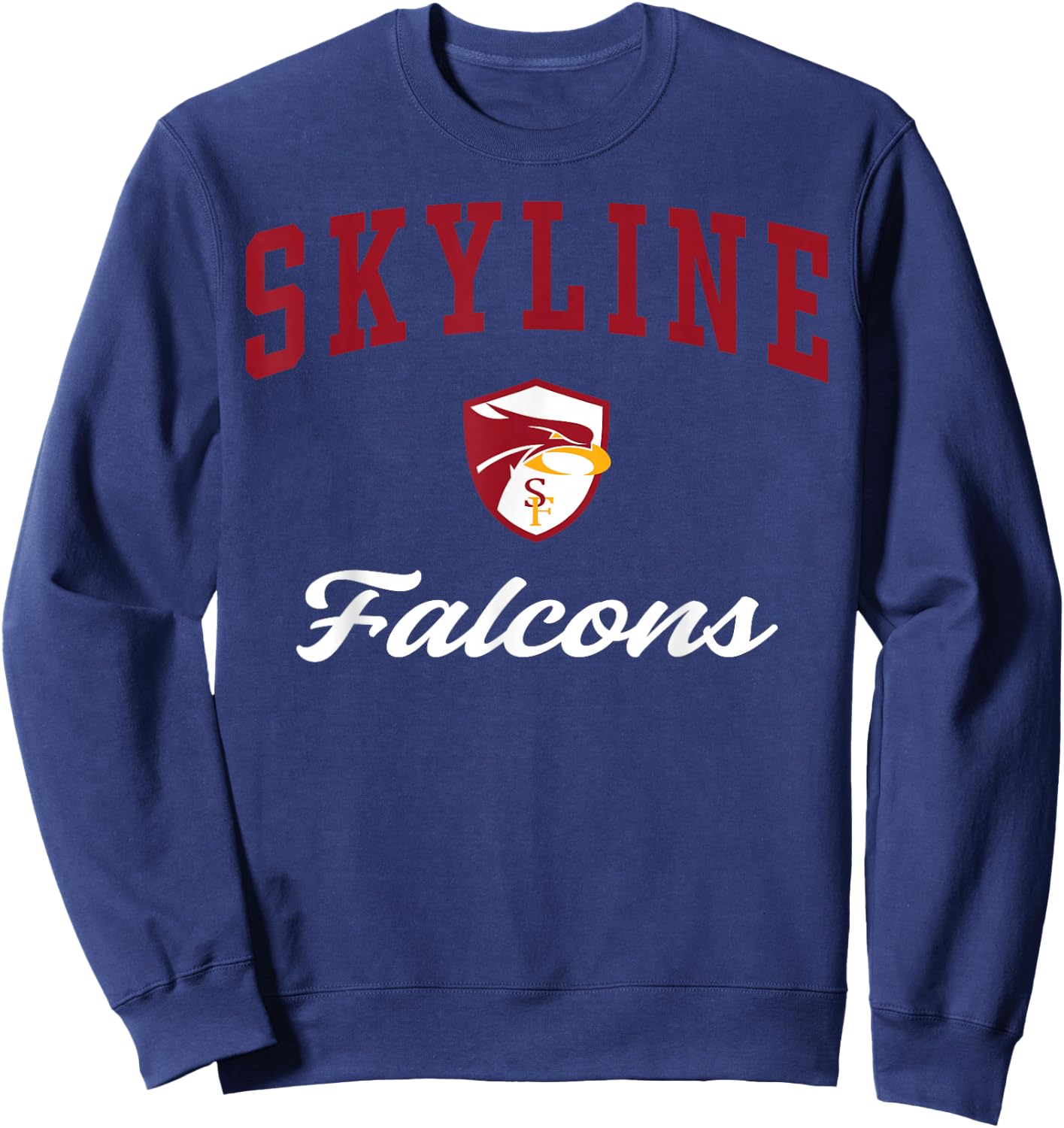 Skyline High School Falcons C3 Sweatshirt - Sweatshirt | Navy