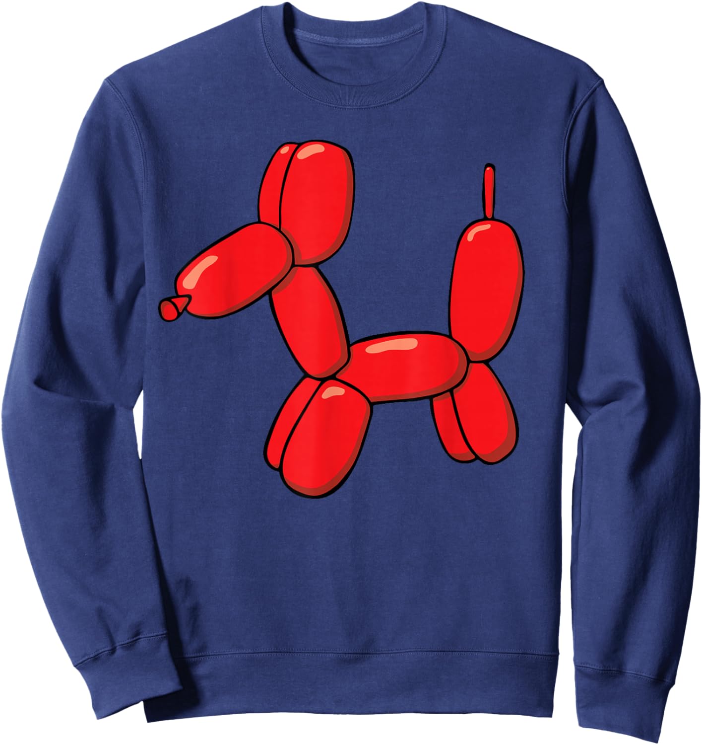 Luftballontiere I Ballonhund I Ballonfiguren Ballonmodelle Sweatshirt - Sweatshirt | Navy