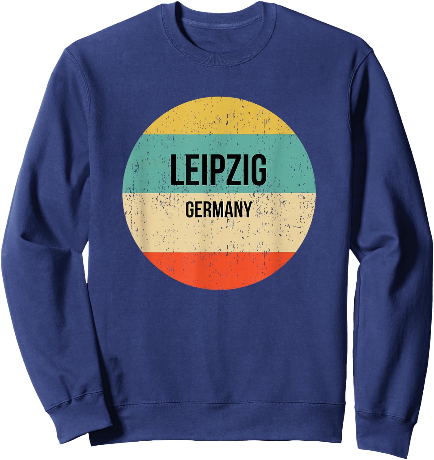 Leipzig Germany Sweatshirt - Sweatshirt | Navy
