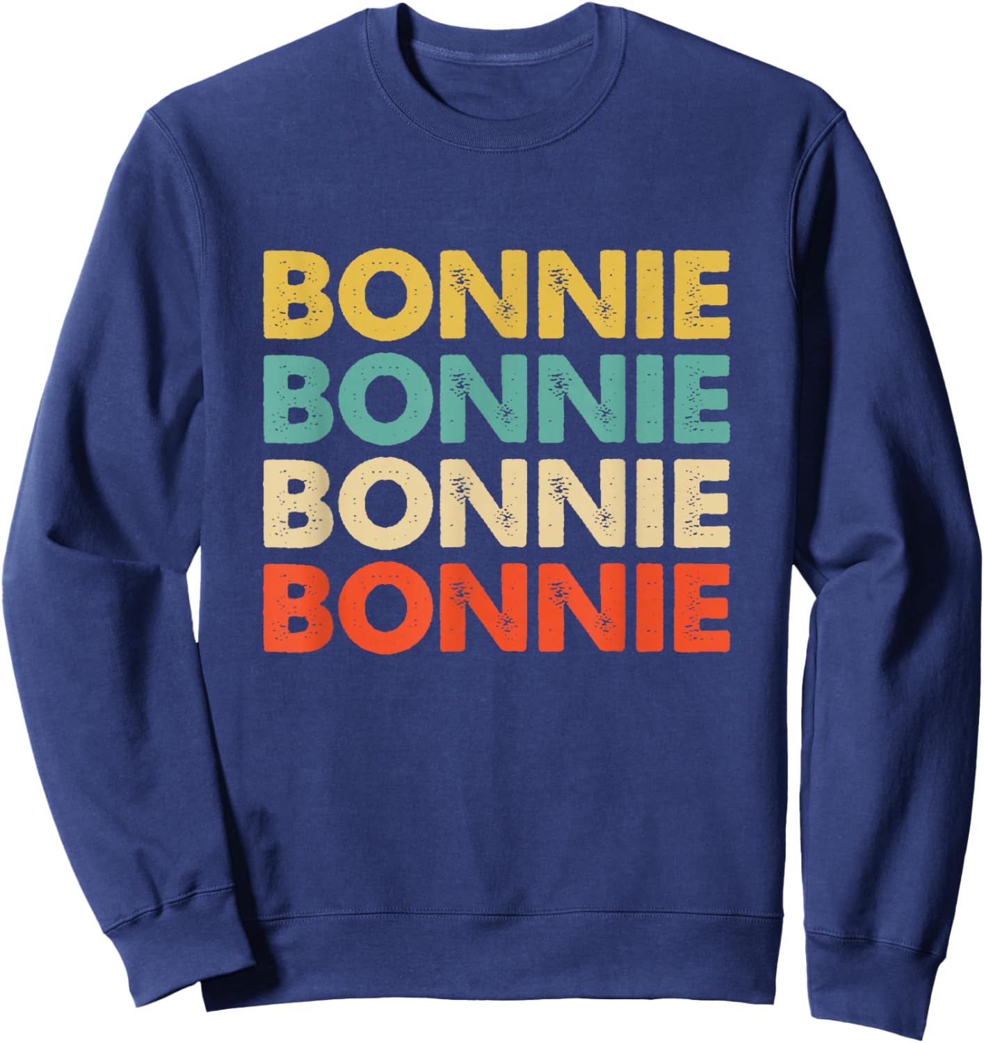 Bonnie Name Sweatshirt - Sweatshirt | Navy