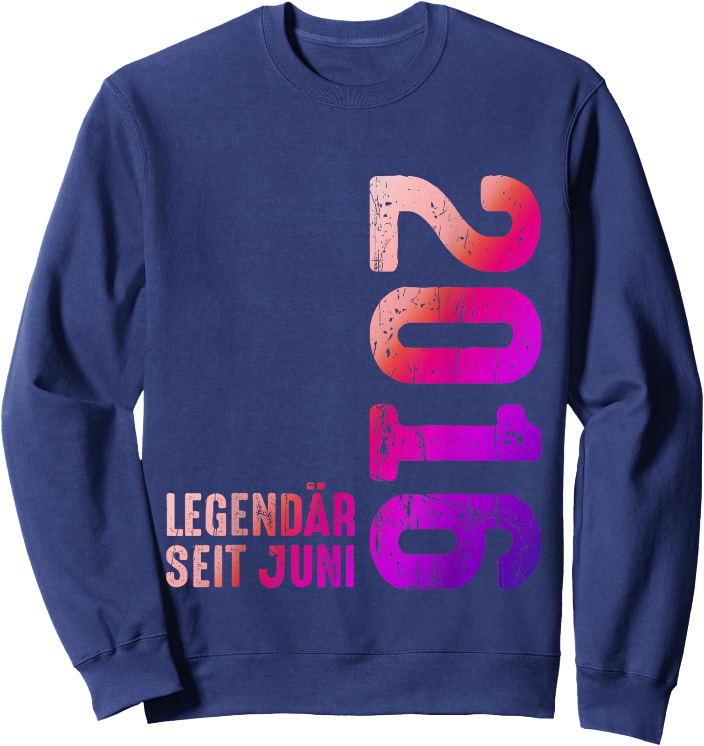 Limited Edition Juni 2016 Legendär Seit Juni 2016 Jahrgang Sweatshirt - Sweatshirt | Navy