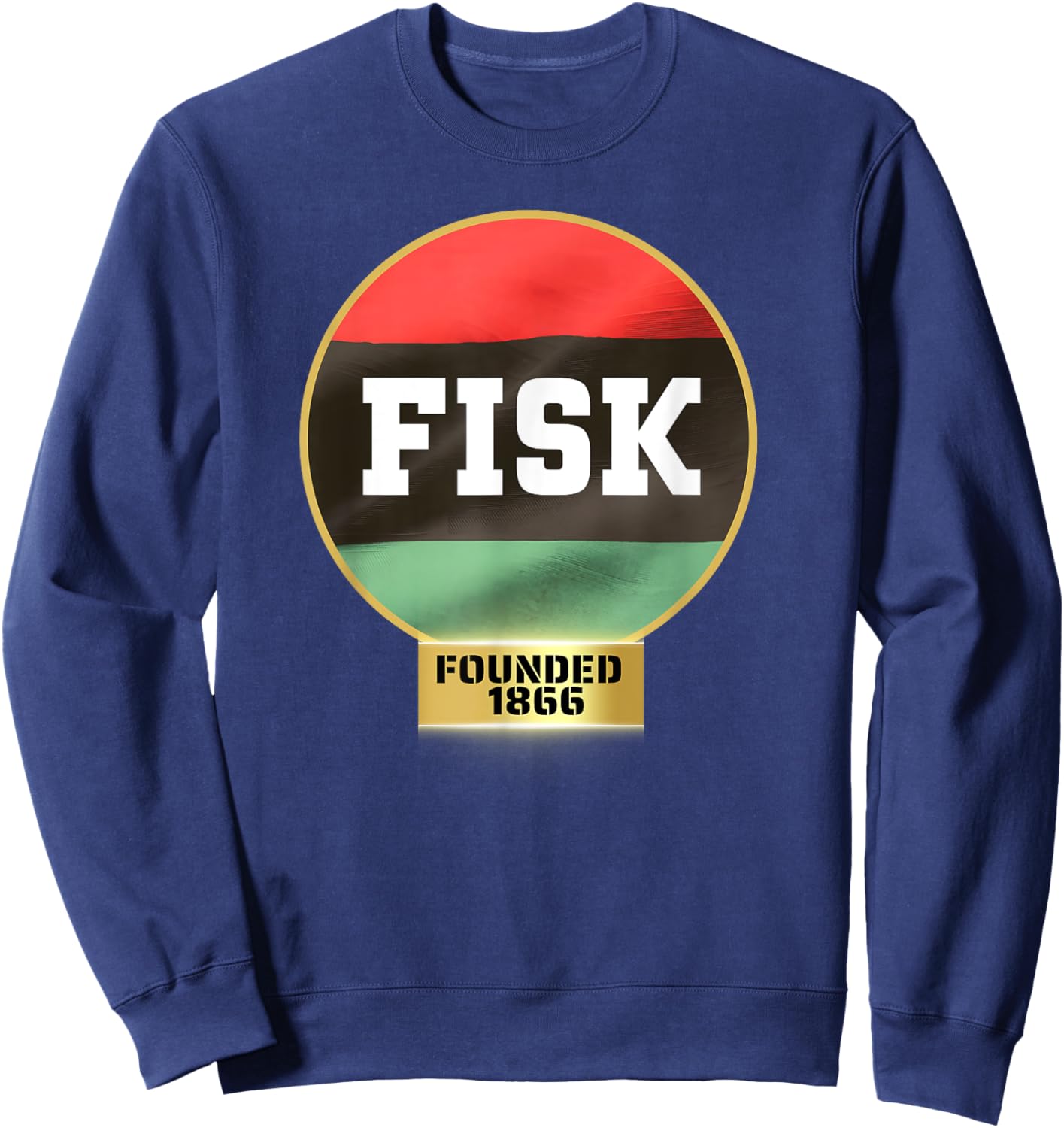 Fisk, FU, HBC, Proud HBCU Sweatshirt - Sweatshirt | Navy