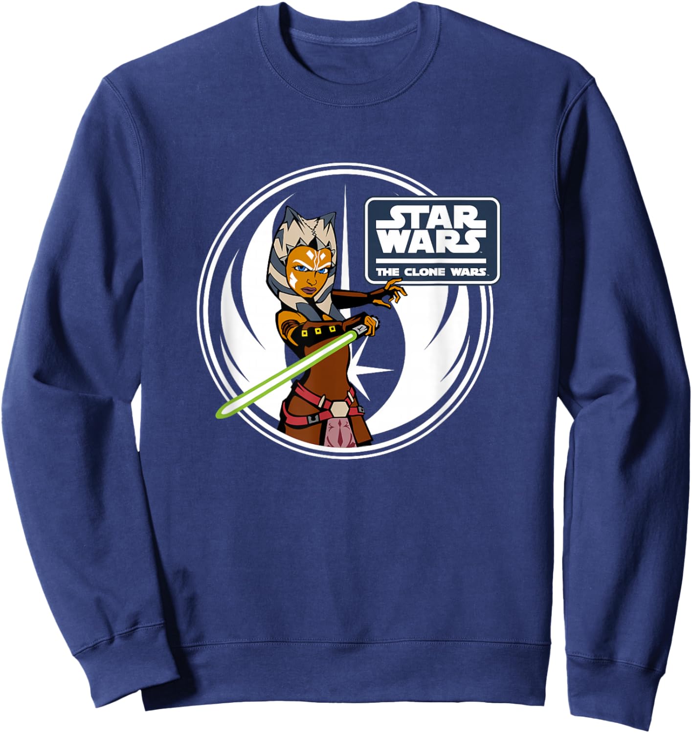 Star Wars: The Clone Wars Ahsoka Tano Jedi Order Portrait Sweatshirt - Sweatshirt | Navy