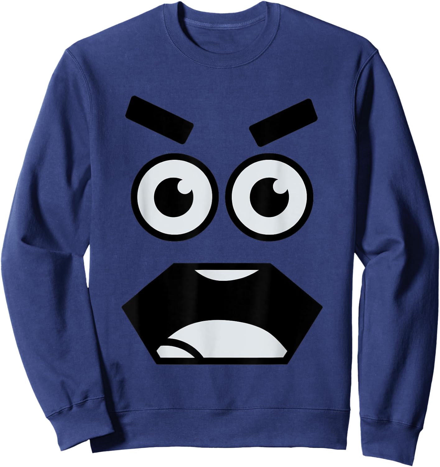 Creepy Carrots Face Halloween Costume for Kids and Adult Sweatshirt - Sweatshirt | Navy