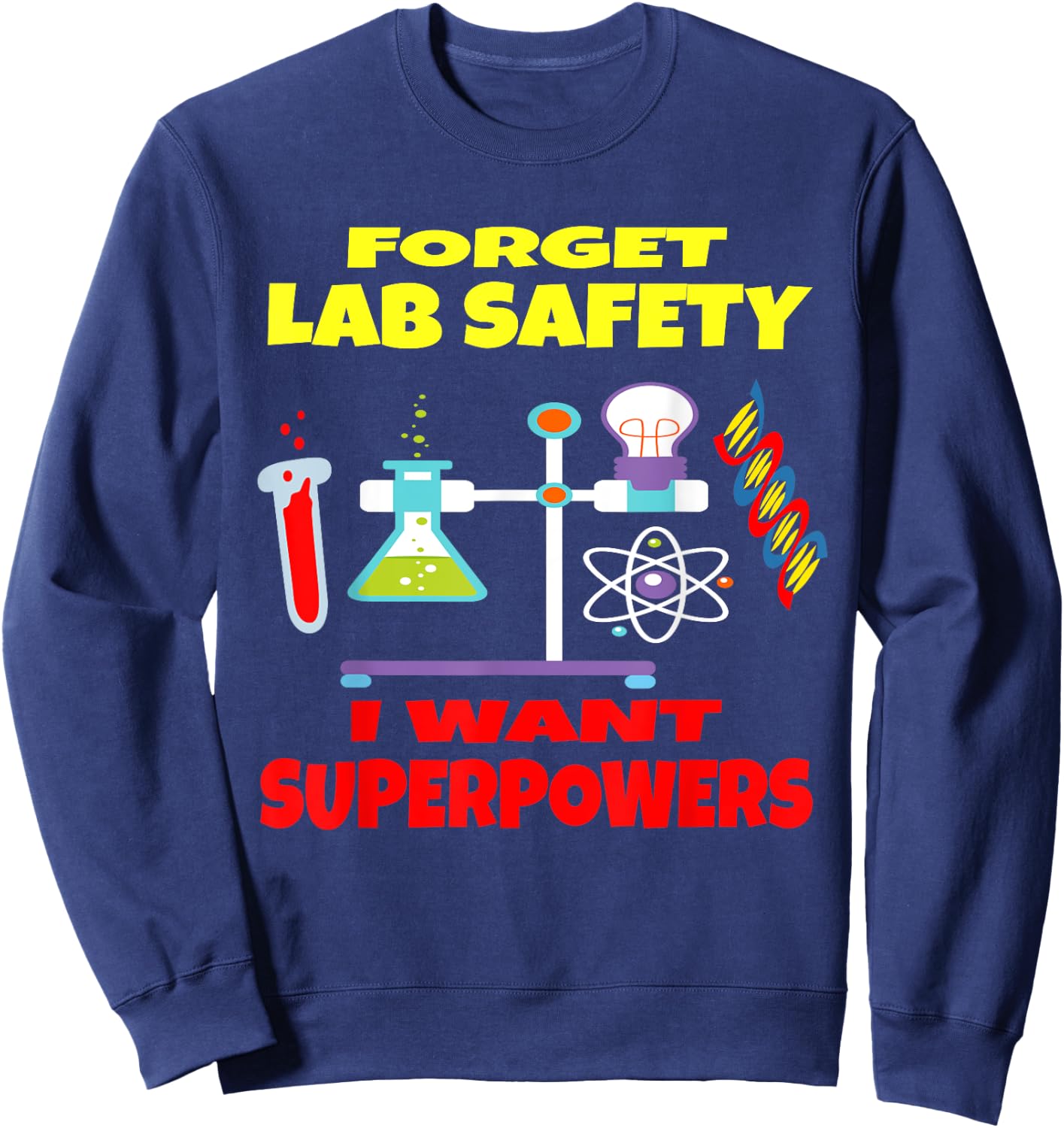 Lab Life T shirt Laboratory Research Funny Lab Rat Gift Sweatshirt - Sweatshirt | Navy