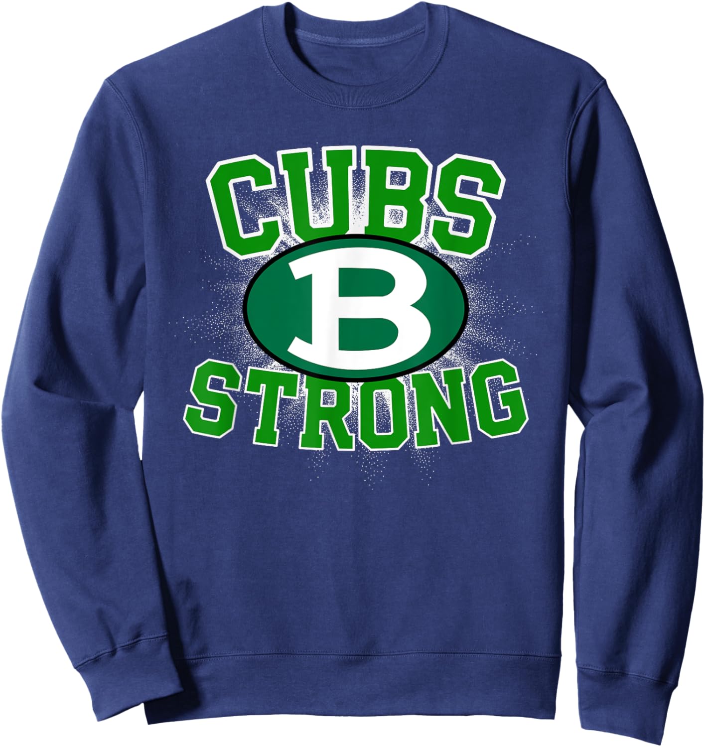 Brenham Cubs Logo Strong Flag HS Sweatshirt - Sweatshirt | Navy