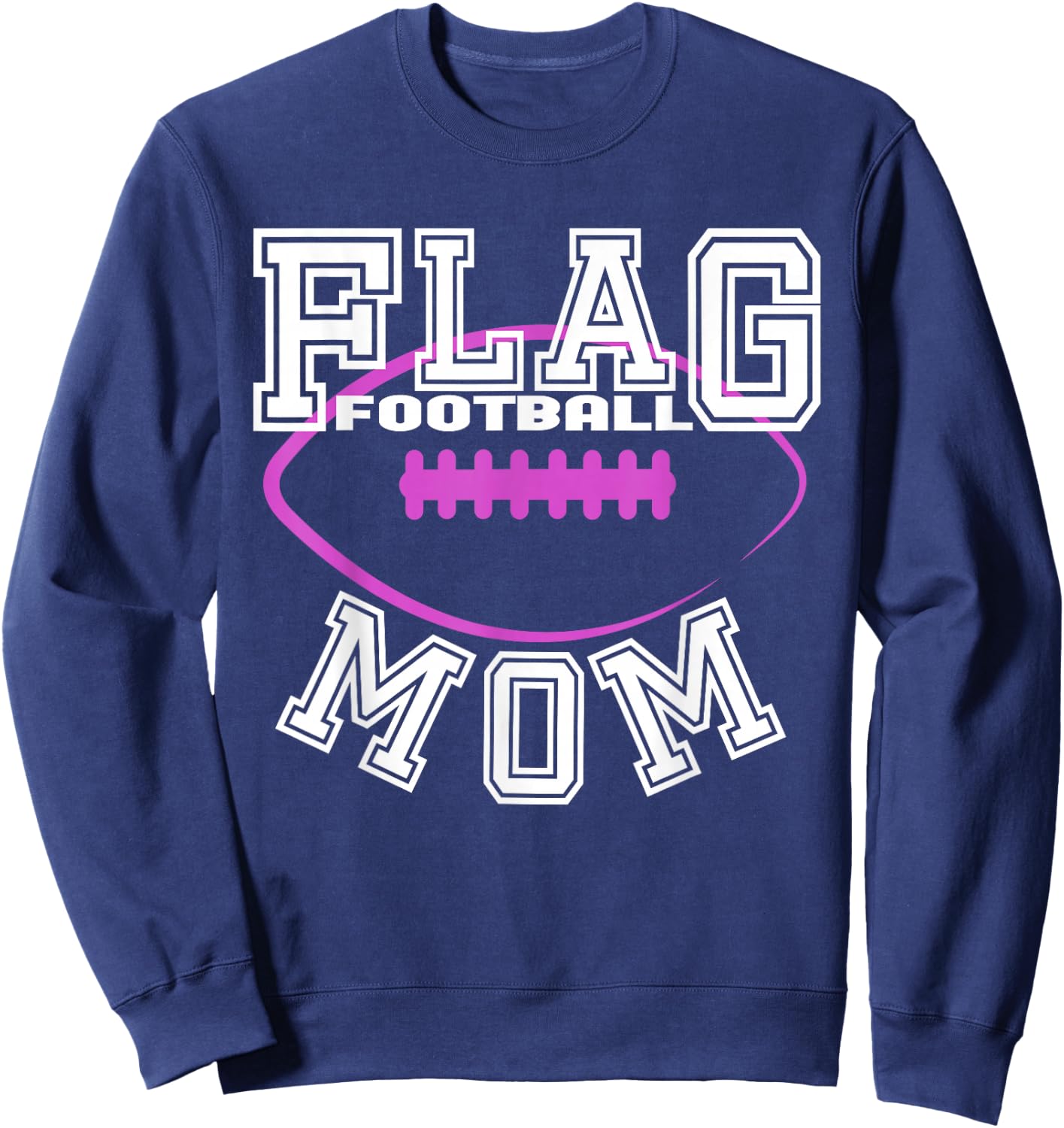Football Flag Mum for Players Mothers Sweatshirt - Sweatshirt | Navy