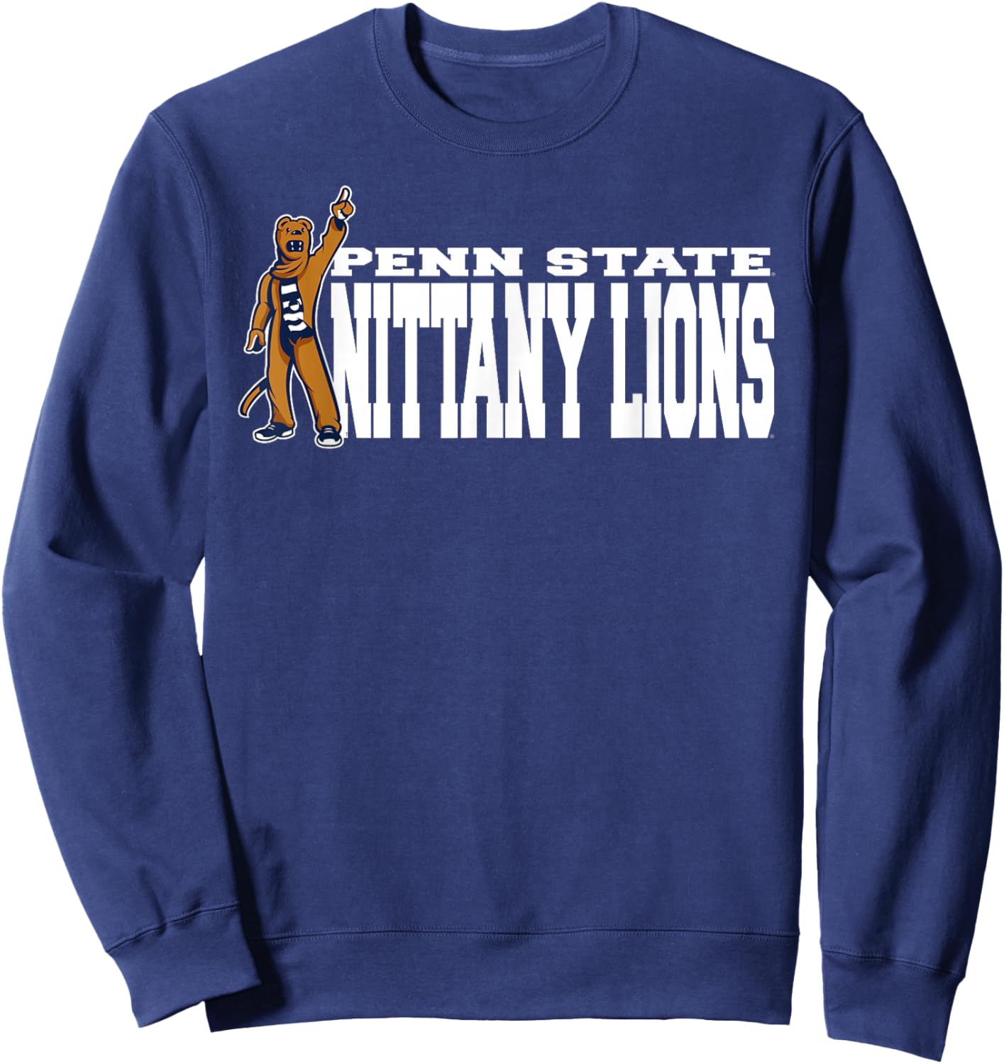 Penn State Nittany Lions Mascot Custom Officially Licensed Sweatshirt - Sweatshirt | Navy