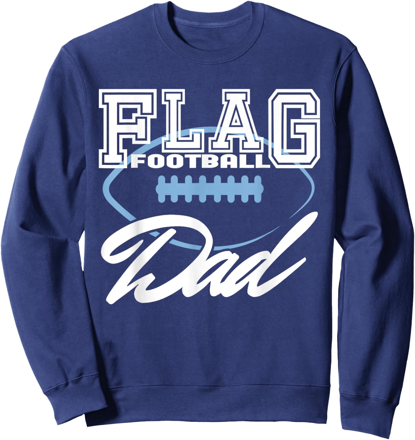 Football Dad Flag Sweatshirt - Sweatshirt | Navy