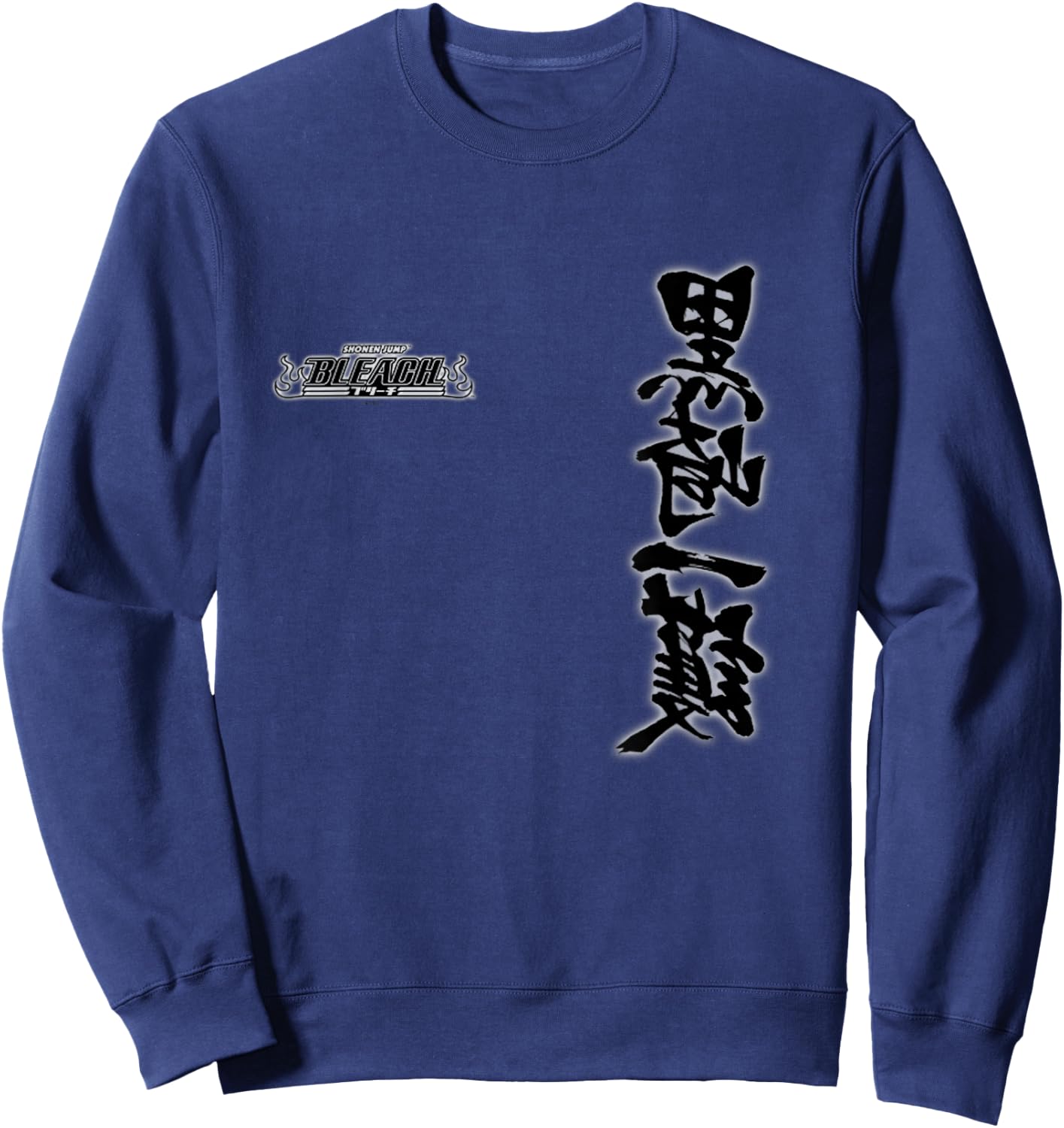 Bleach Ichicho Reverse with Glow Front and Back Anime Sweatshirt - Sweatshirt | Navy