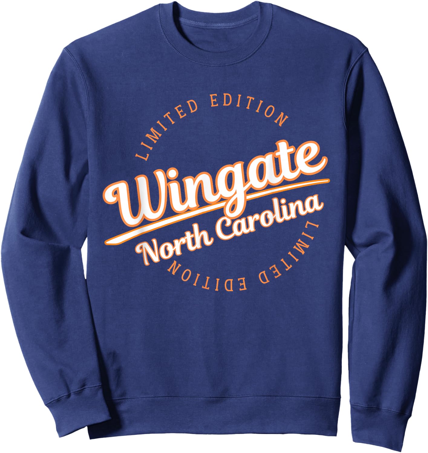 Retro Athletic Wingate NC Apparel Sweatshirt - Sweatshirt | Navy