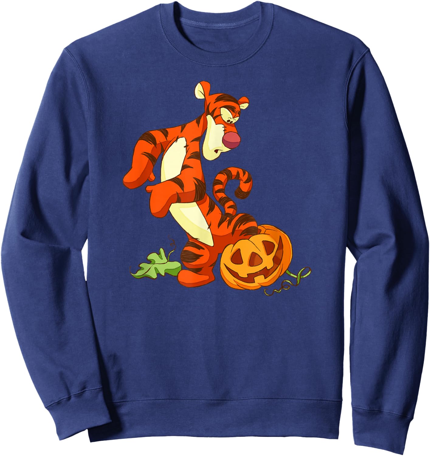 Disney - Halloween Accidents Happen Tigger Sweatshirt - Sweatshirt | Navy