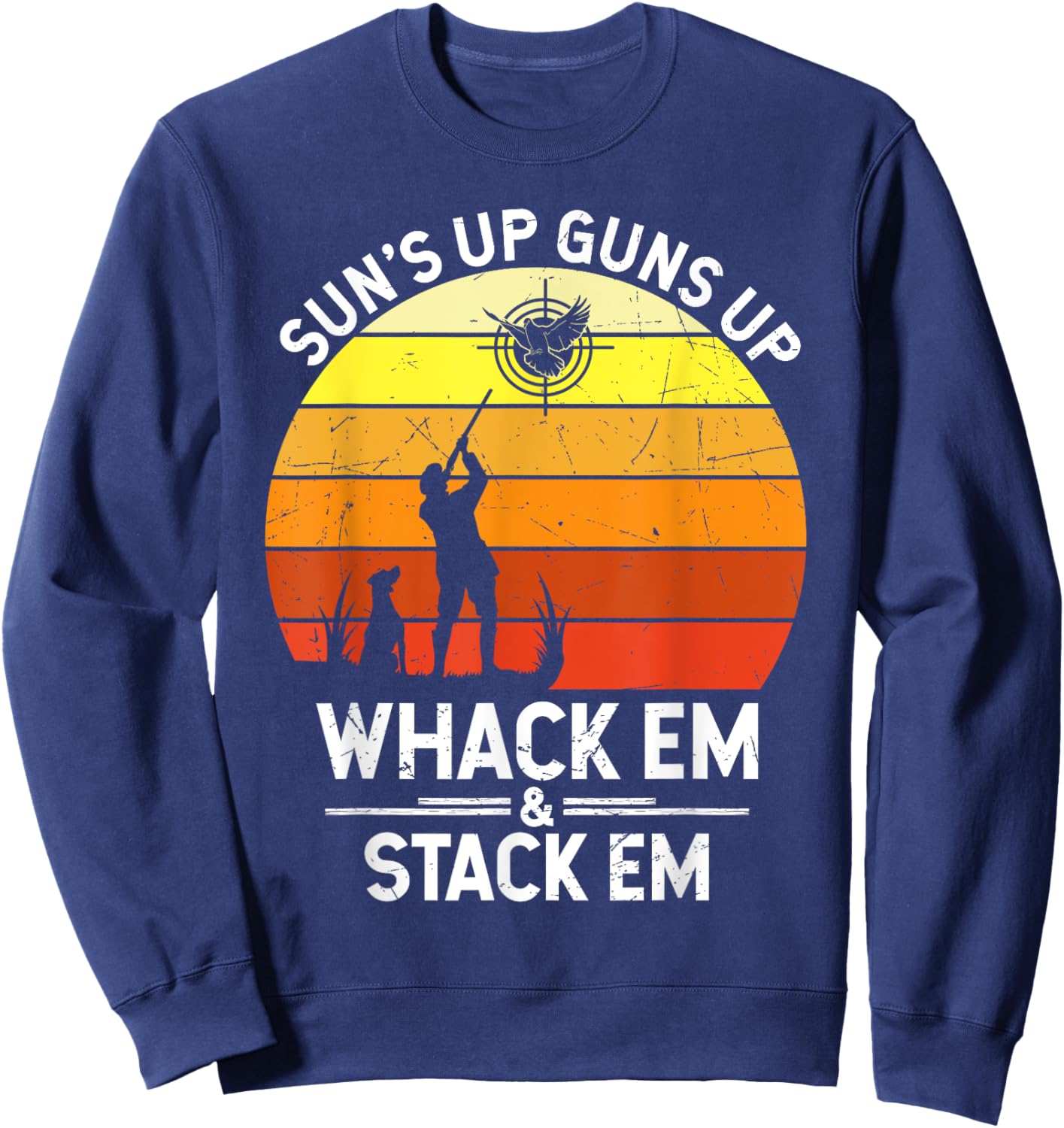Funny Dove Hunting - Dove Hunting Season Sweatshirt - Sweatshirt | Navy