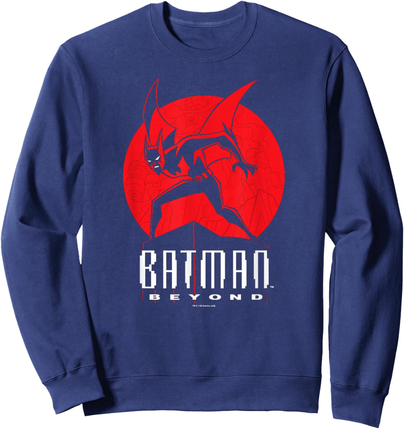 Batman Beyond Perched Sweatshirt - Sweatshirt | Navy