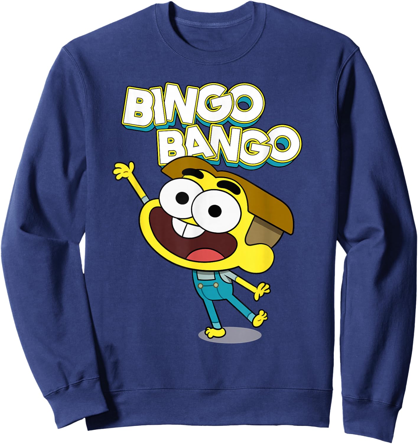 Disney Channel Big City Greens Cricket Bingo Bango Sweatshirt - Sweatshirt | Navy