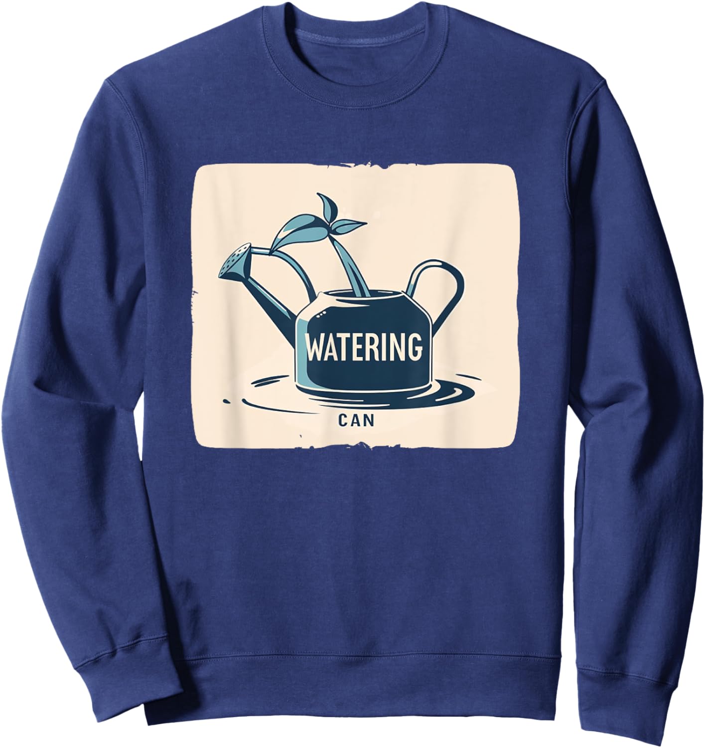 Pretty Watering Can Costume for Gardener Sweatshirt - Sweatshirt | Navy