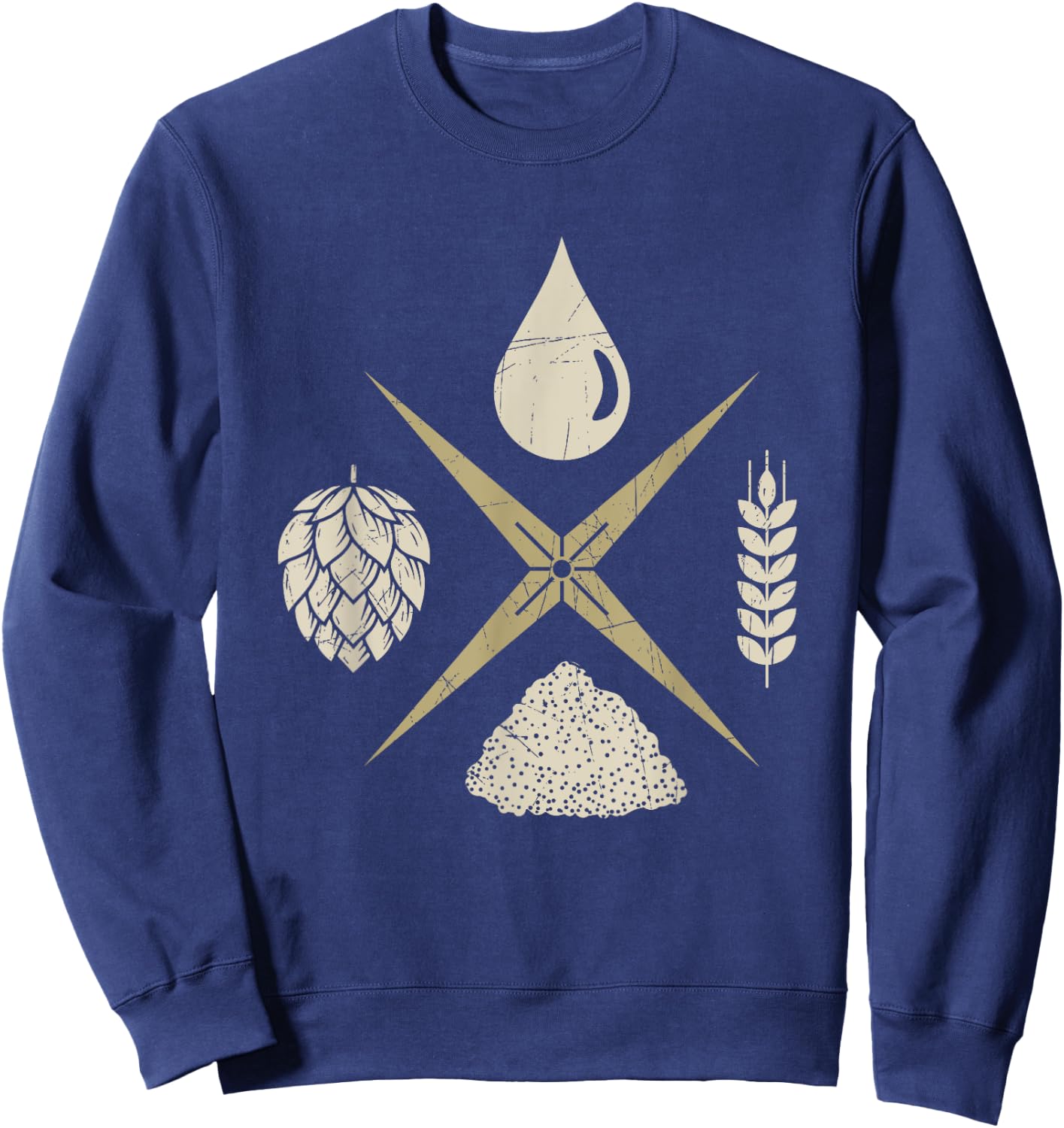 Beer Brewer Homebrew Craft Beer IPA Ale Gift Sweatshirt - Sweatshirt | Navy