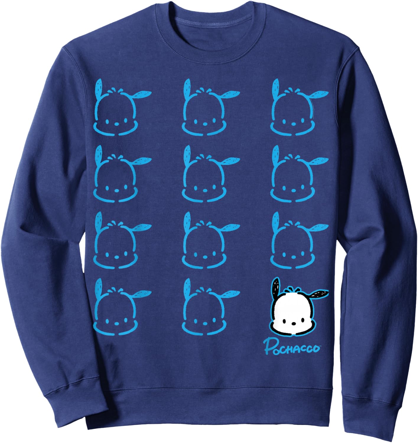 Pochacco Real Sweatshirt - Sweatshirt | Navy