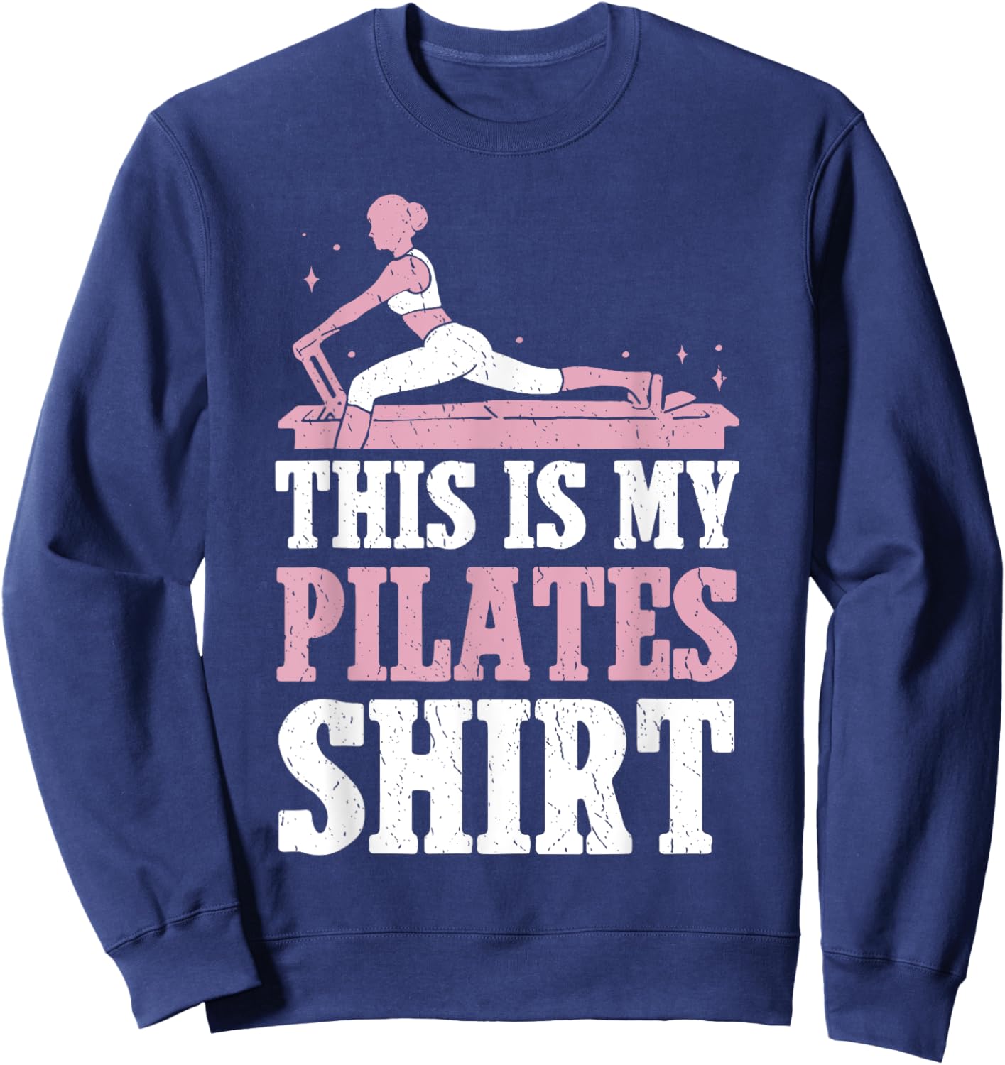 Pilates Lover Women Pilates Contrology Yoga Sweatshirt - Sweatshirt | Navy