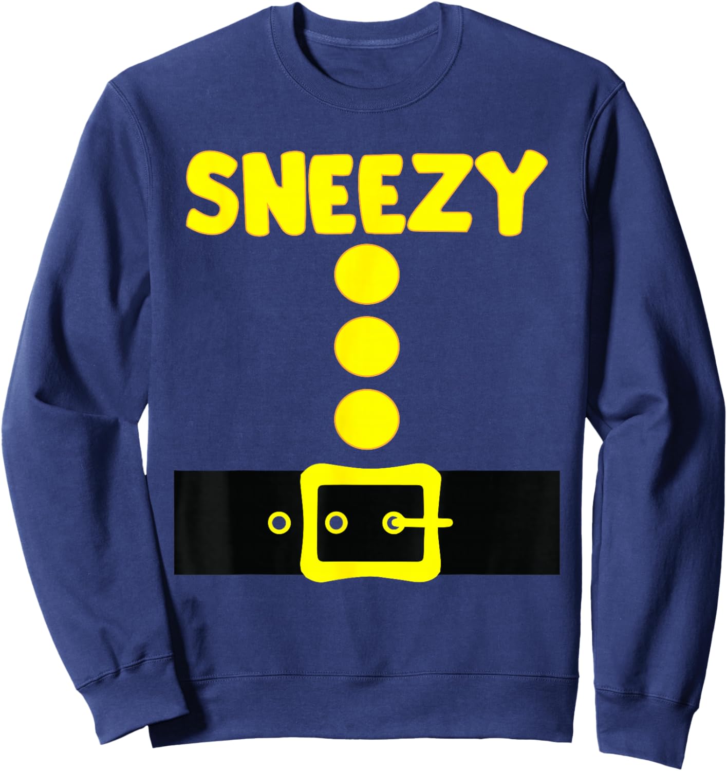 Dwarf Halloween Group Costume Family Matching Color Dwarf Sweatshirt - Sweatshirt | Navy