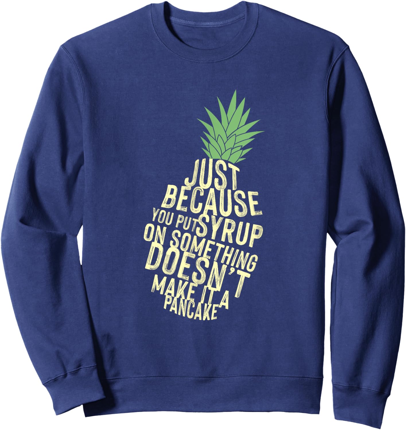 Gus and Spencer - Funny Pineapple - Psych Sweatshirt - Sweatshirt | Navy