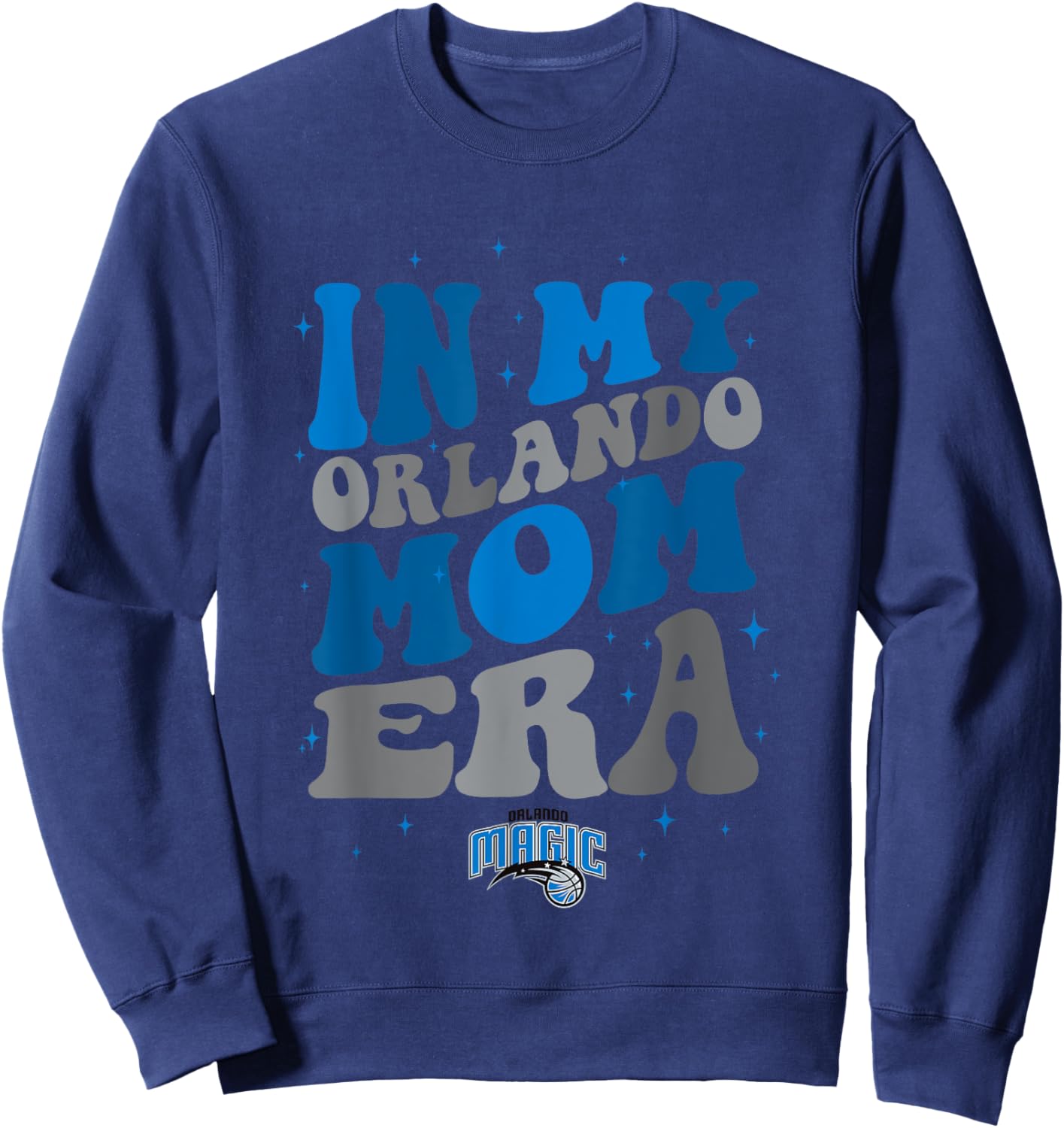 NBA Orlando Magic In My Orlando Mom Era Logo Sweatshirt - Sweatshirt | Navy