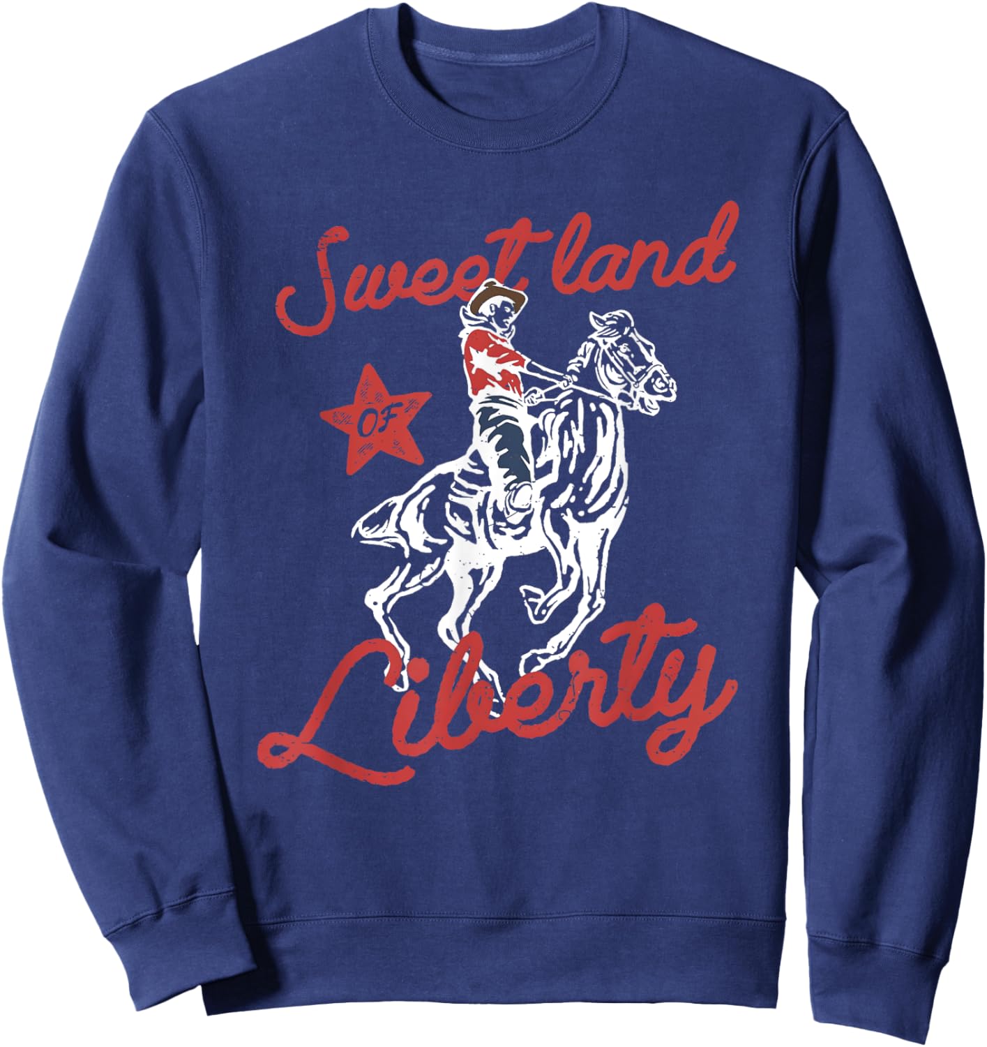 Sweet Land of Liberty Sweatshirt - Sweatshirt | Navy