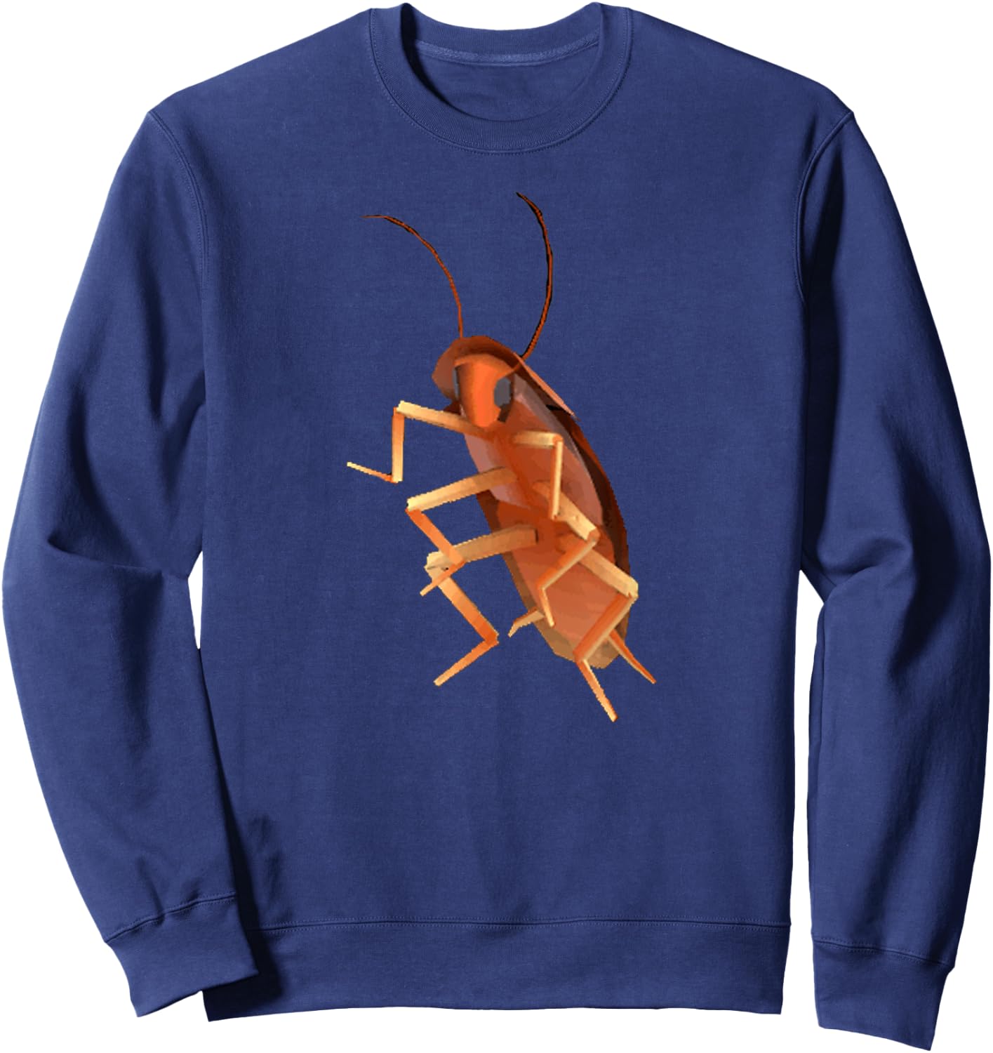 Funny Dancing Cockroach Memes Sweatshirt - Sweatshirt | Navy
