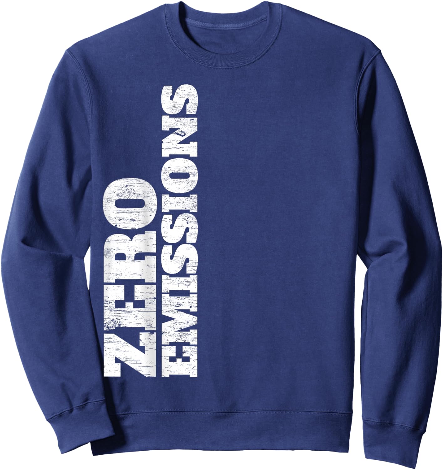 Electric Vehicle Zero Emissions EV Car Driver Electric Cars Sweatshirt - Sweatshirt | Navy