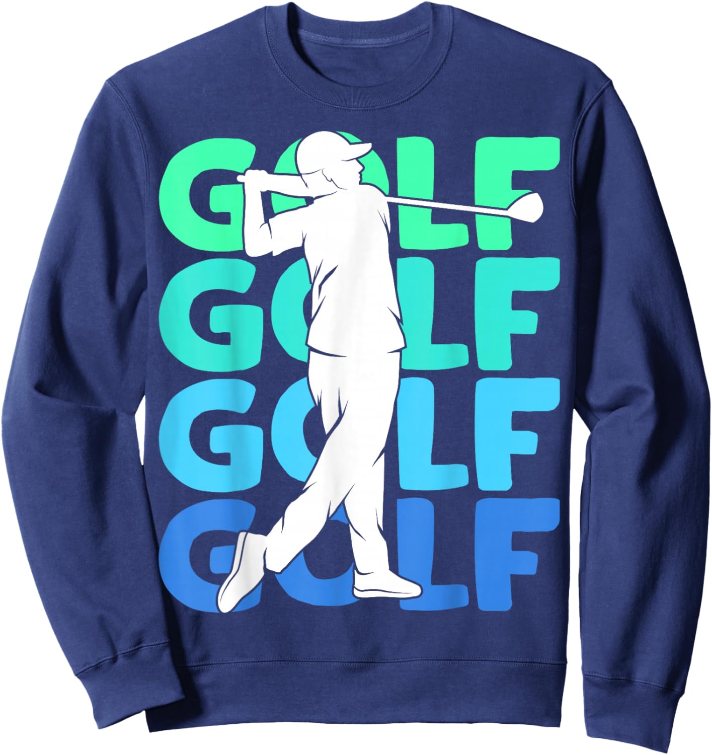 Golf Golfer Golf Player Men Children Boys Sweatshirt - Sweatshirt | Navy