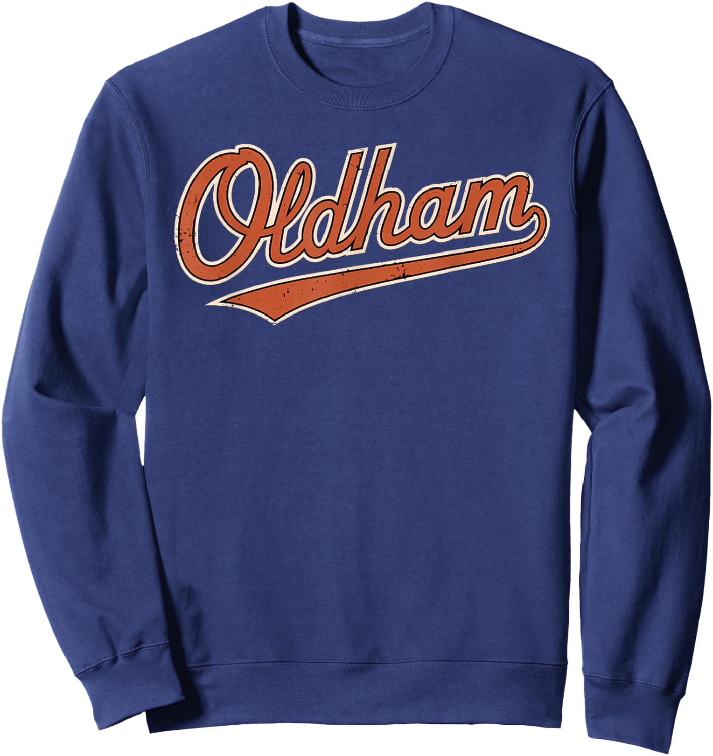 Oldham UK Royaume-Uni City Tourist Sport Hommes Femmes Sweatshirt - Sweatshirt | Navy