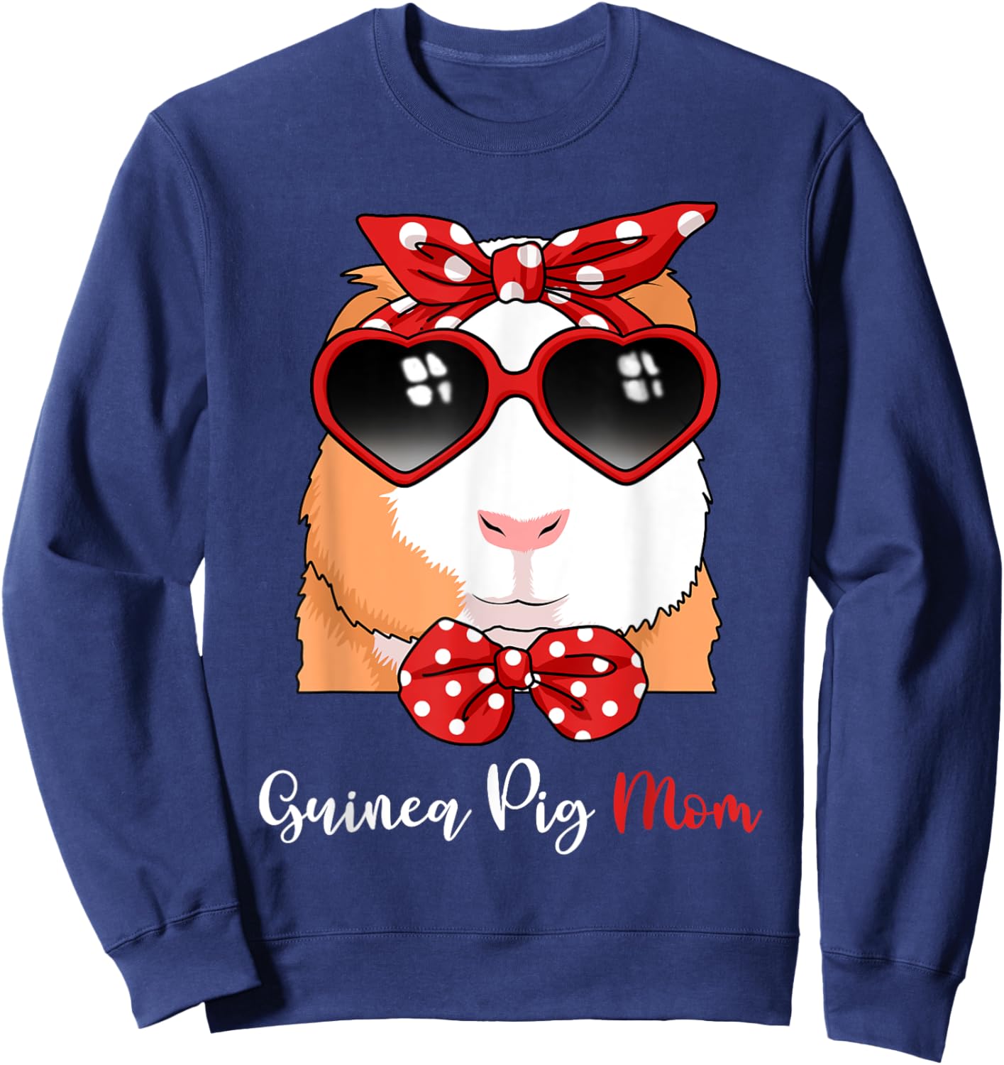 Guinea Pig Shirt Girls Guinea Pig Gifts Women Guinea Pig Sweatshirt - Sweatshirt | Navy