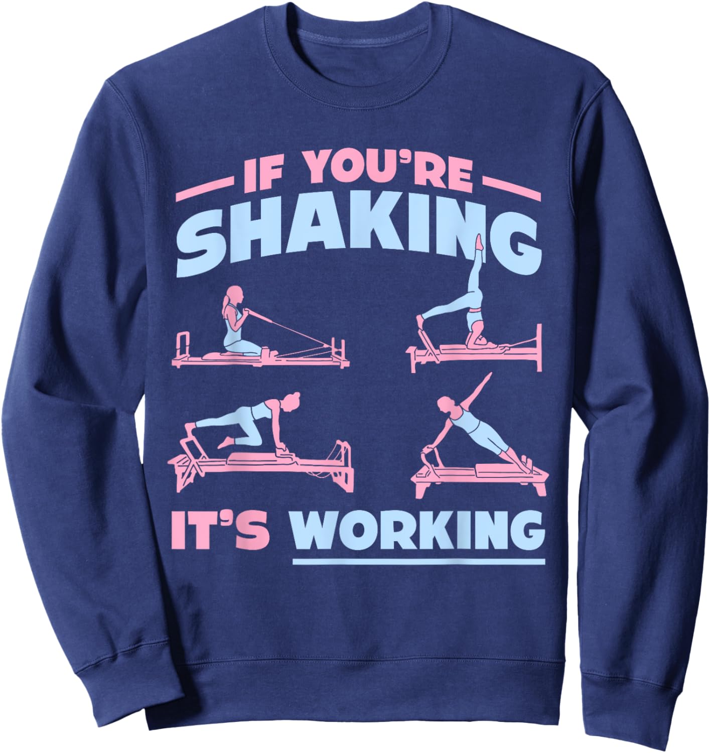 Funny Pilates Sweatshirt - Sweatshirt | Navy