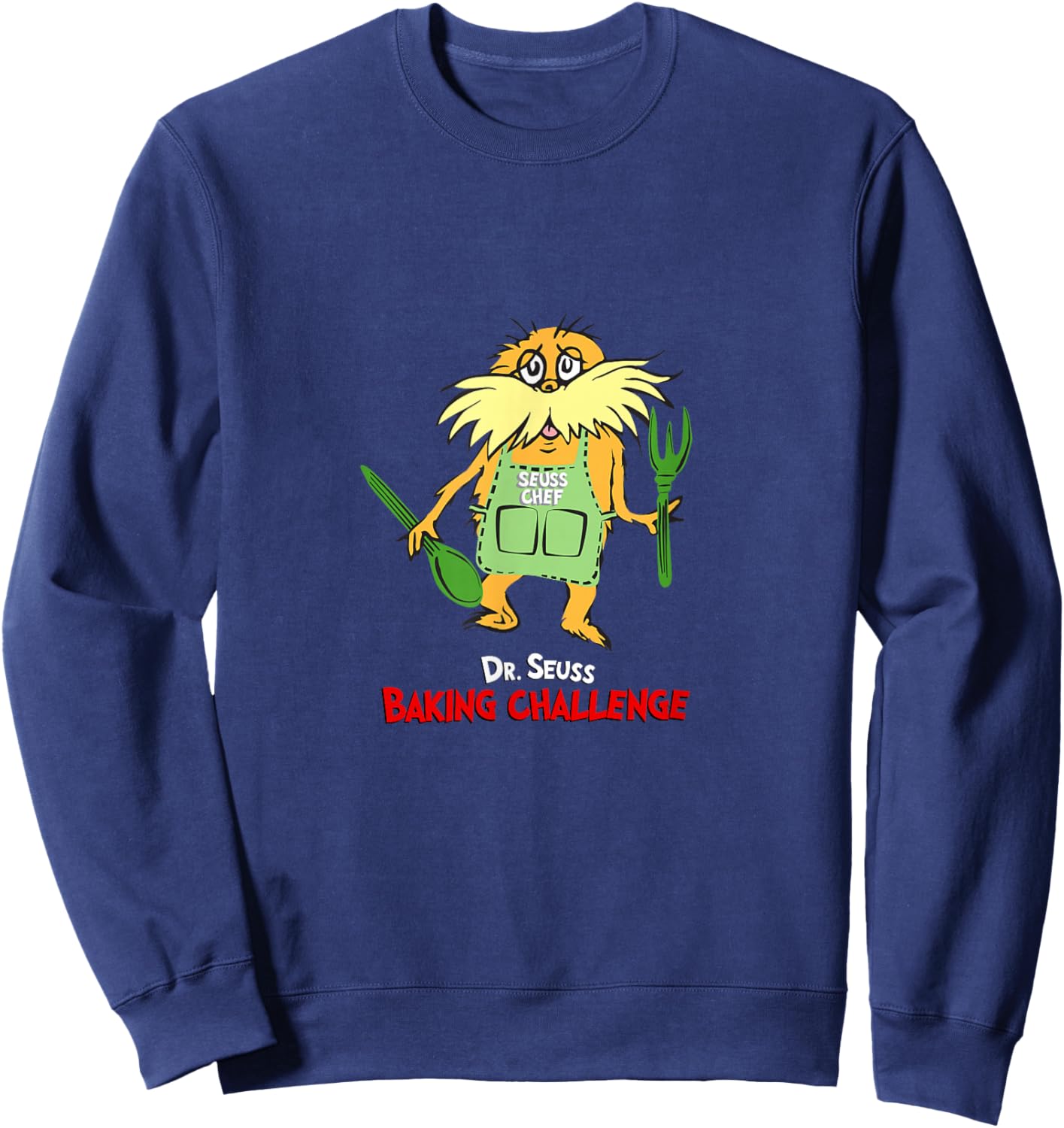 Dr. Seuss Baking Challenge The Lorax Sweatshirt - Sweatshirt | Navy